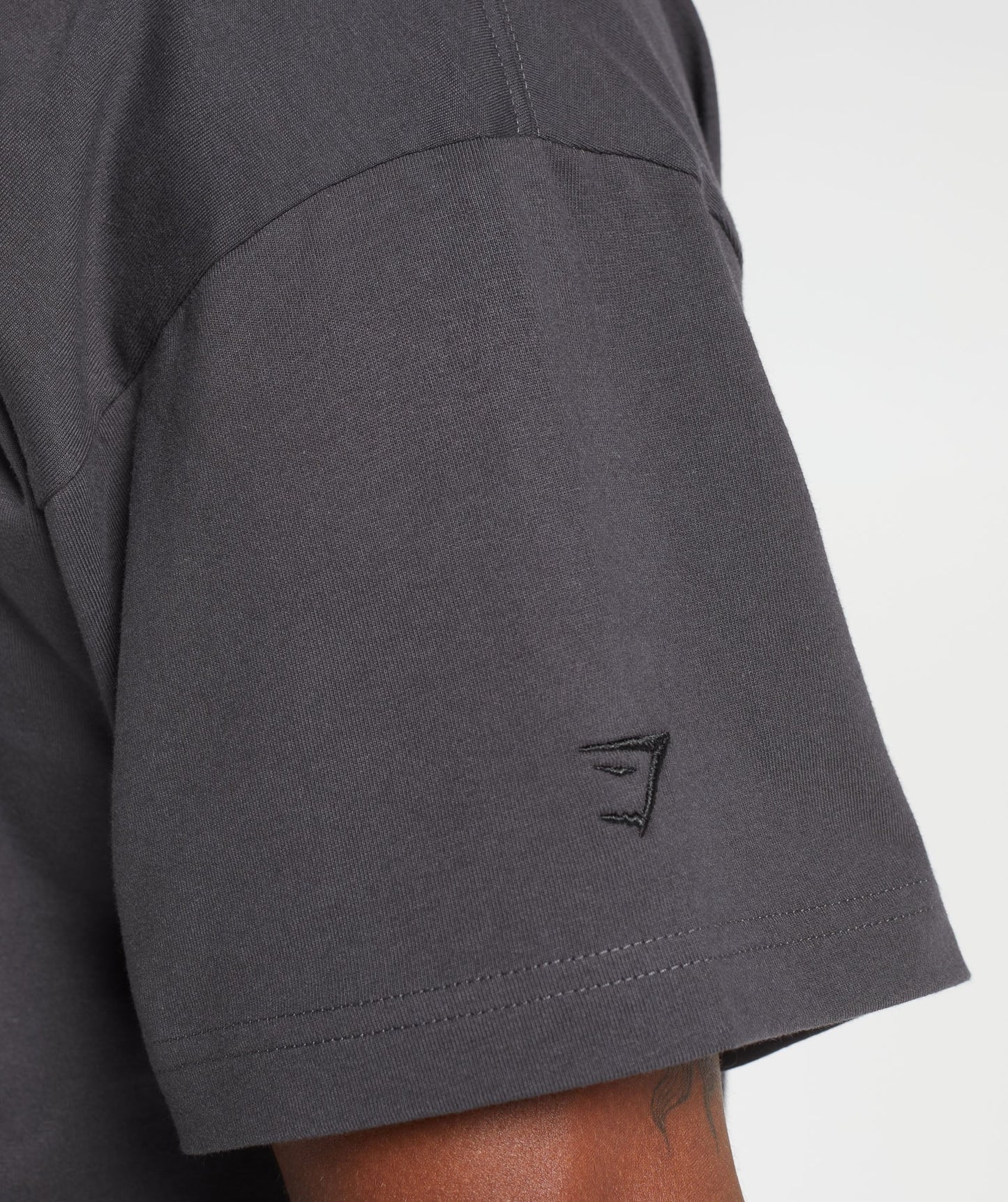 Gymshark Rest Day Essentials T-Shirt - Onyx Grey
