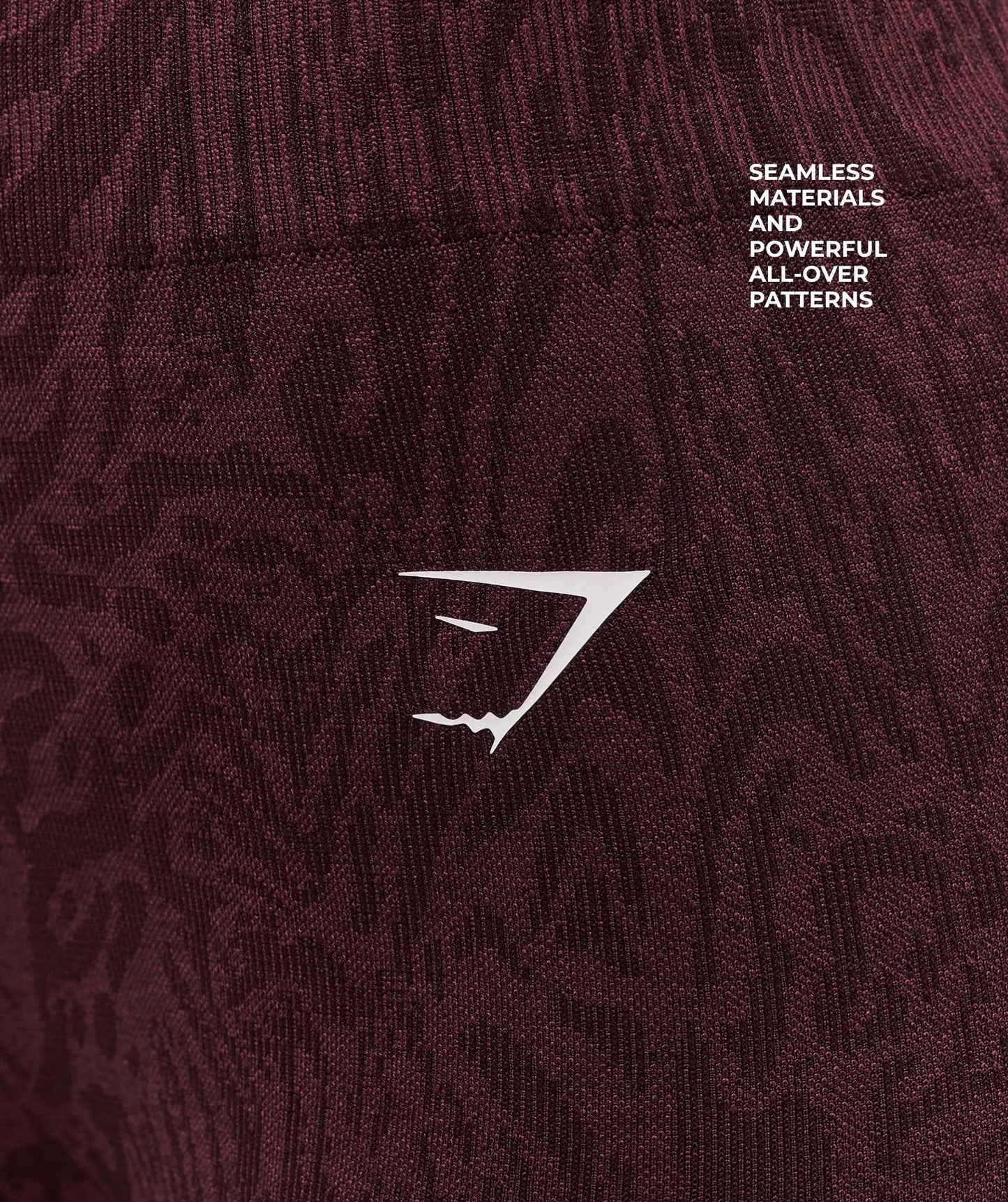 Gymshark Adapt Animal Seamless Leggings - Cherry Purple/Reset Pink