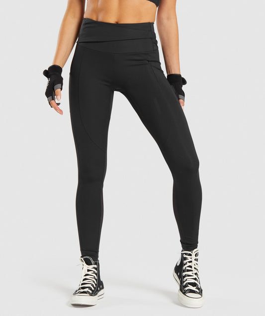 Gymshark Chalk Leggings - Black