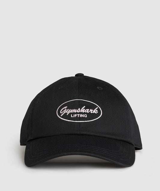 Gymshark Old School Lifting Cap - Black