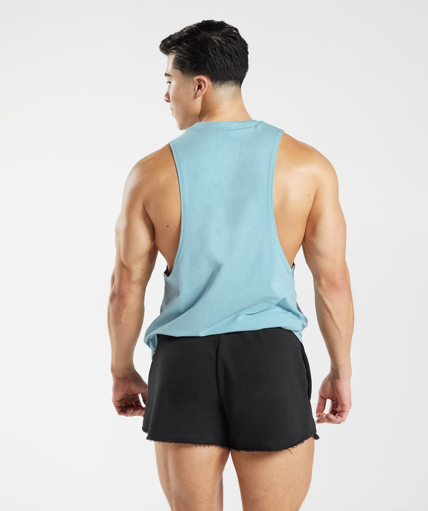 Gymshark Legacy Drop Arm Tank - Iceberg Blue