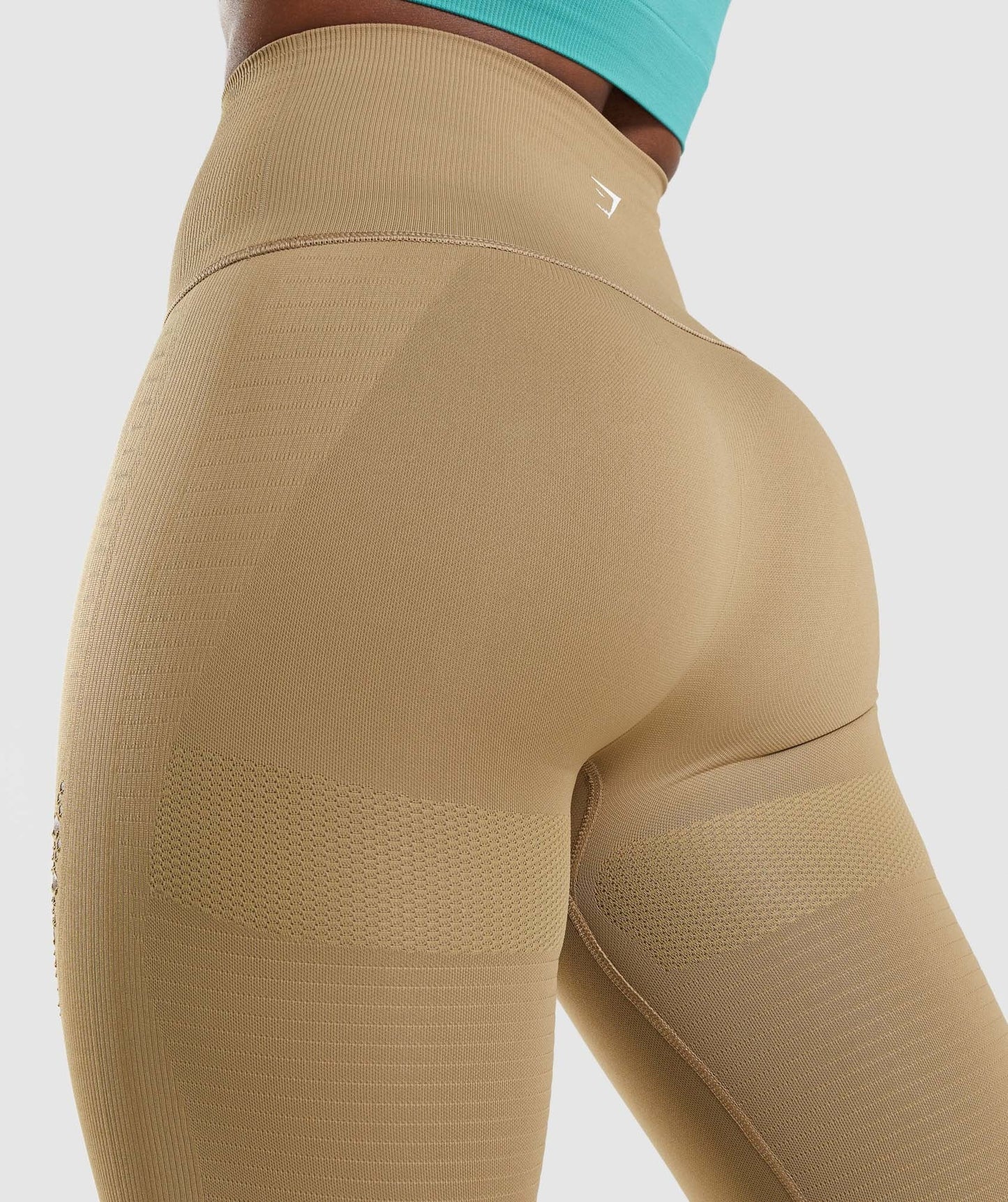 Gymshark Energy Seamless Leggings - Biscotti Brown