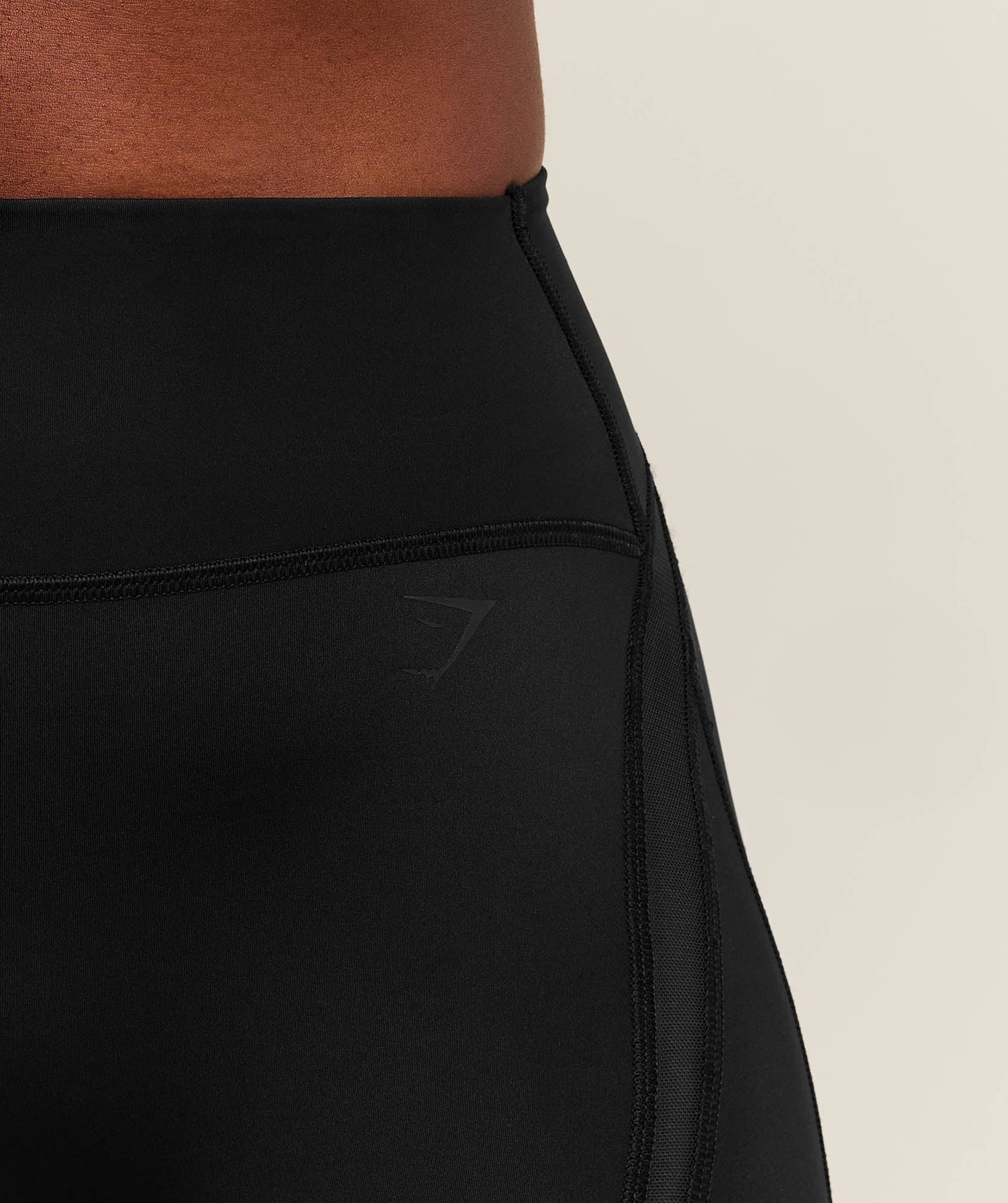 Gymshark Mesh Panel Leggings - GS Black