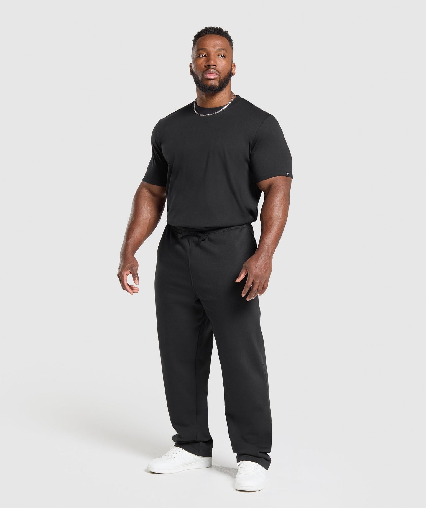 Gymshark T-Shirt 2 Pack - Black/Light Grey Marl