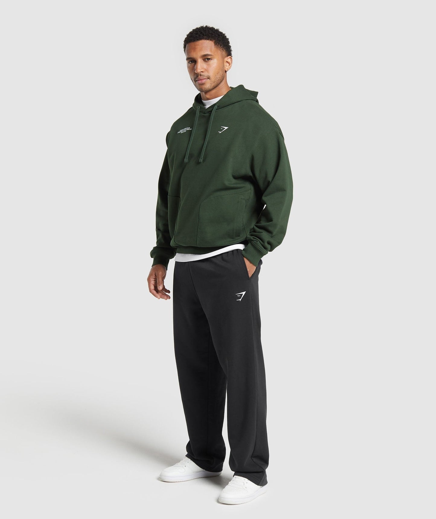 Gymshark Conditioning Club Hoodie - Trail Green