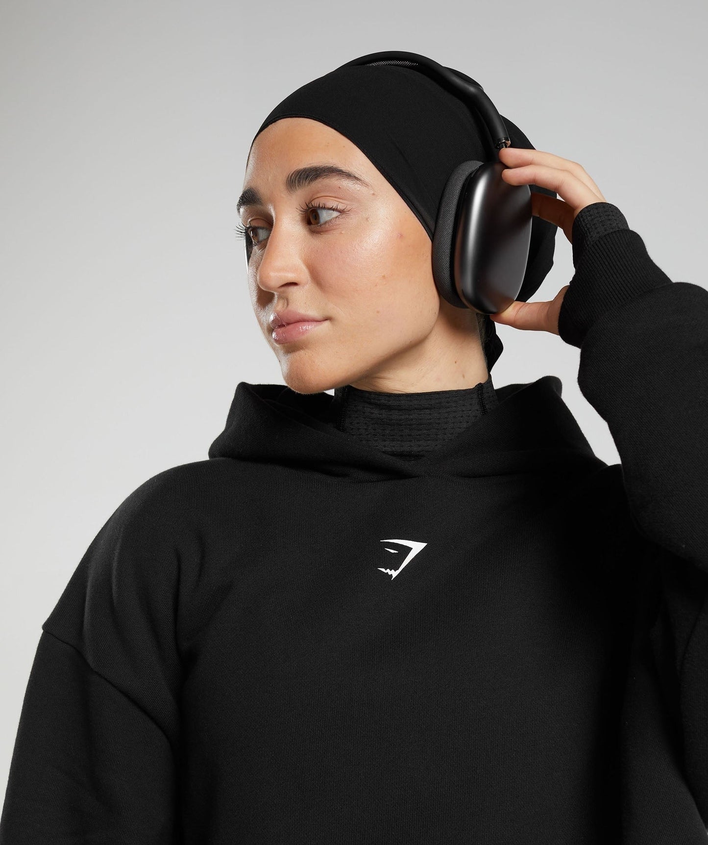 Gymshark GS x Leana Deeb Oversized Hoodie - Black