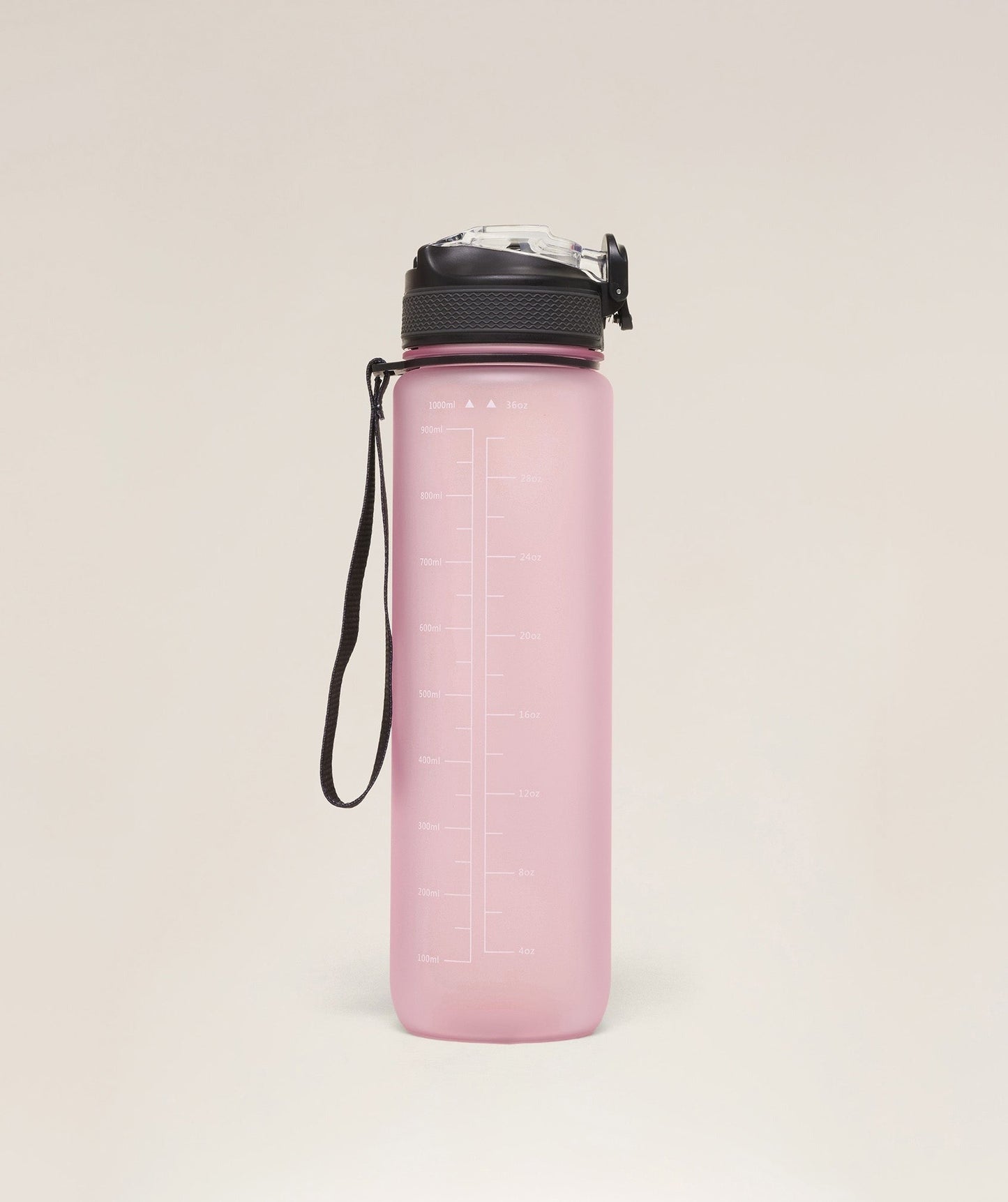 Gymshark Sports Bottle With Straw - Cloud Pink