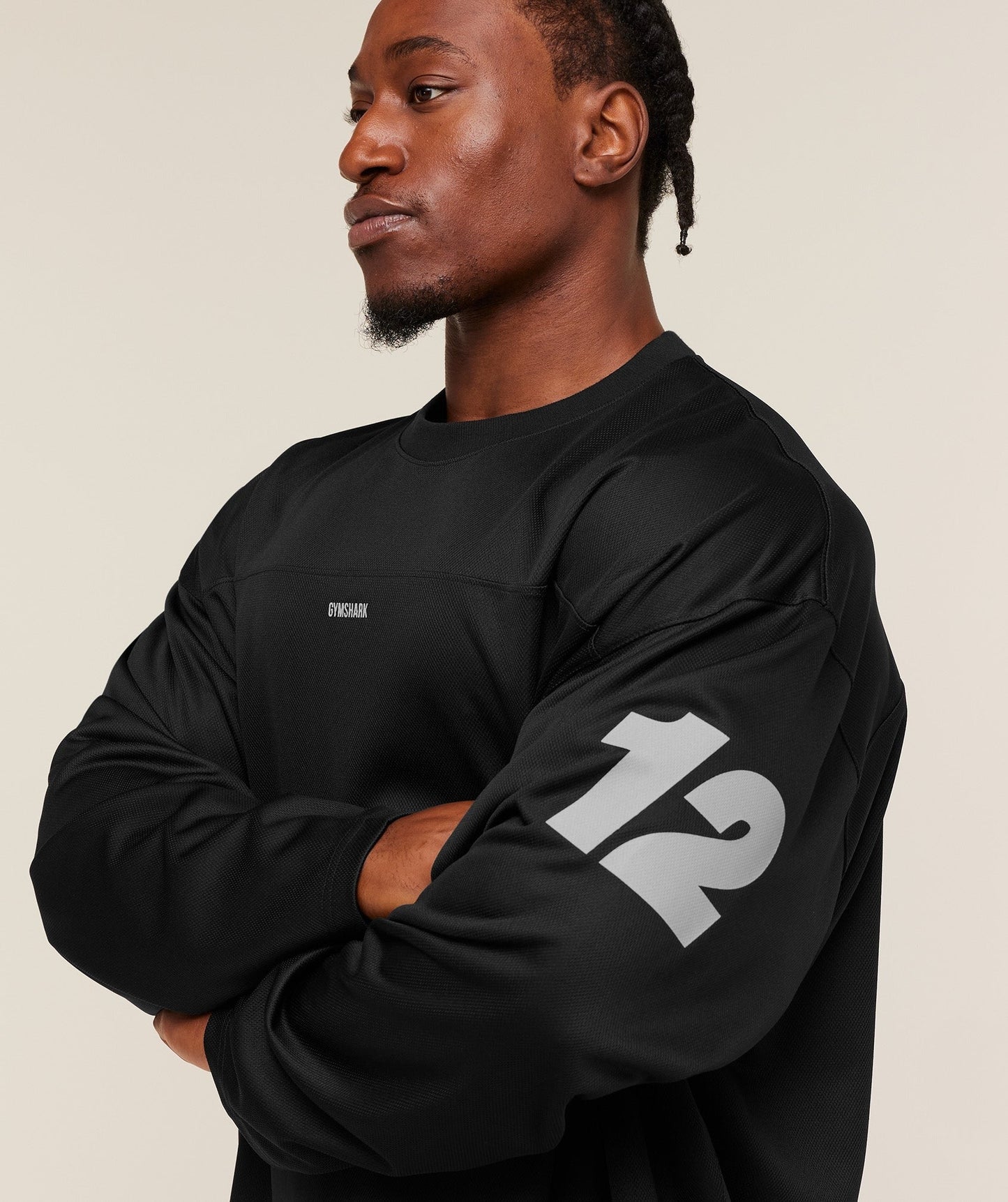 Gymshark Hockey Jersey - Black