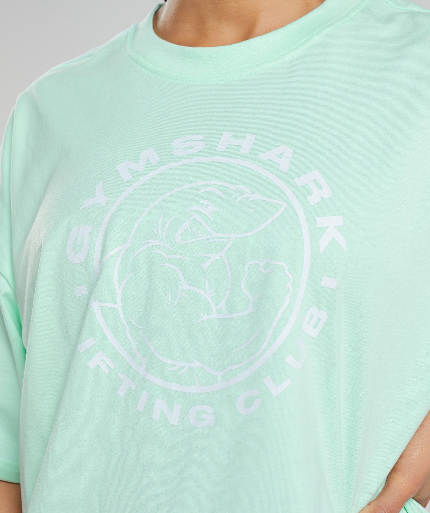 Gymshark Legacy Oversized T-Shirt - Turbo Blue