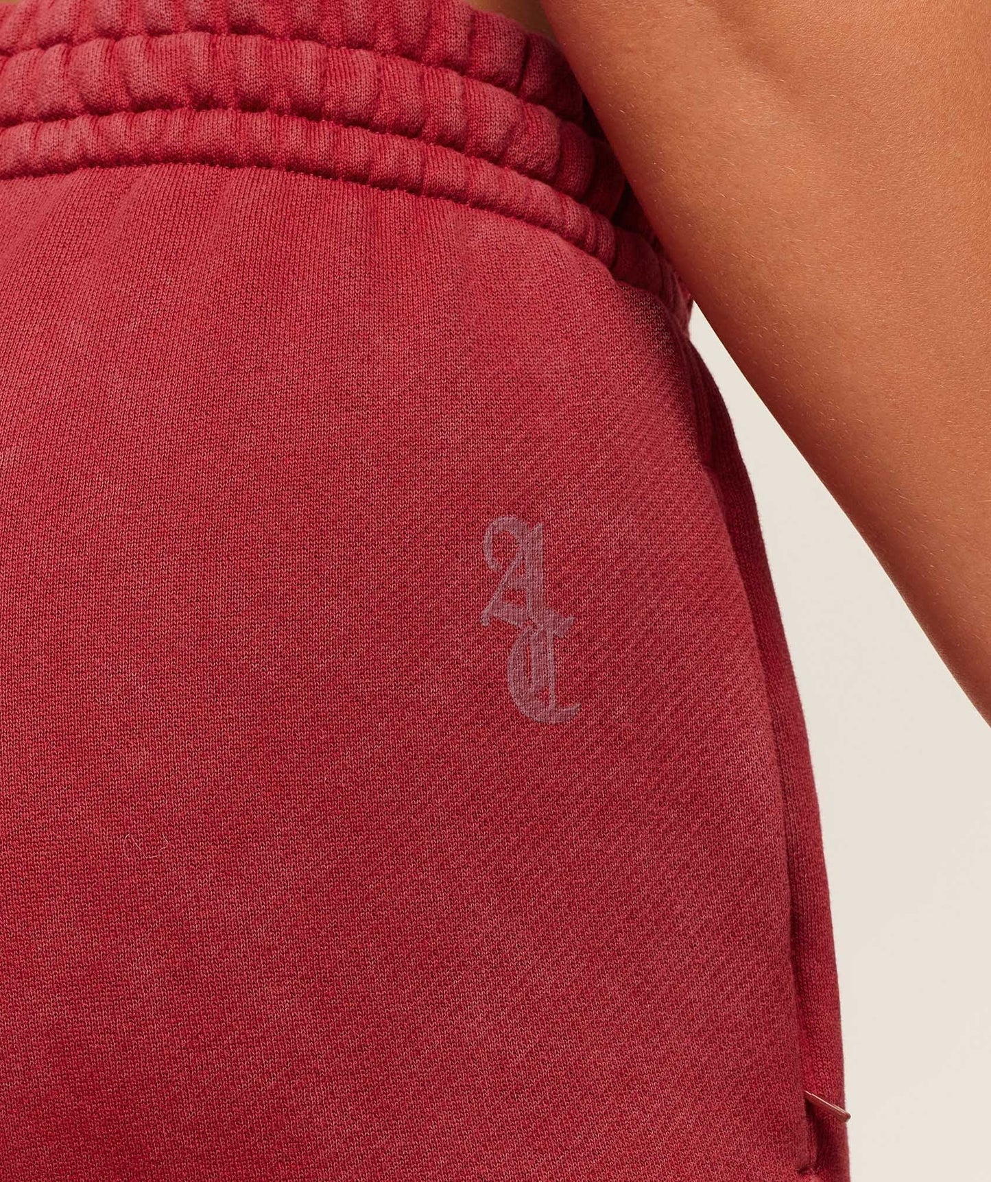 Gymshark x Analis Tracksuit Pants - Reps Red/Wash