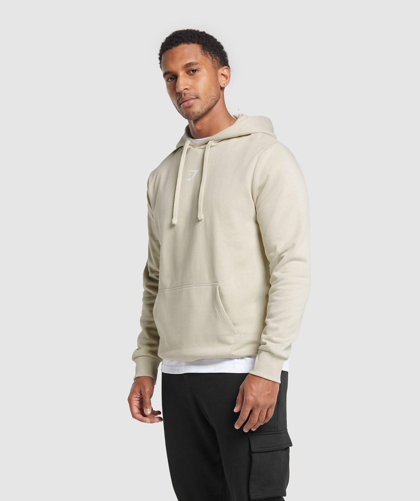 Gymshark Hybrid Wellness Hoodie - Pebble Grey