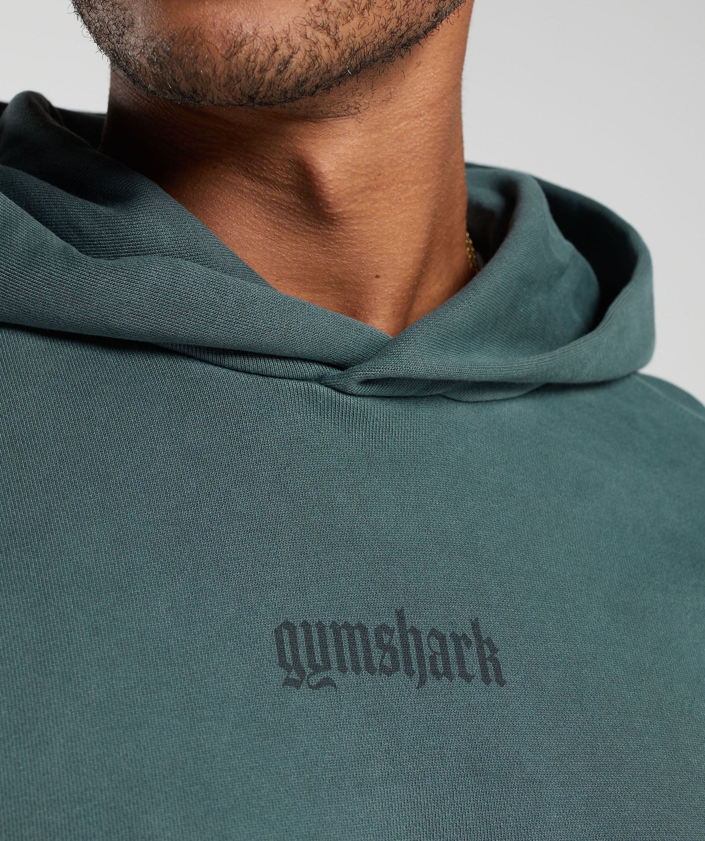 Gymshark Heavyweight Hoodie - Smokey Teal