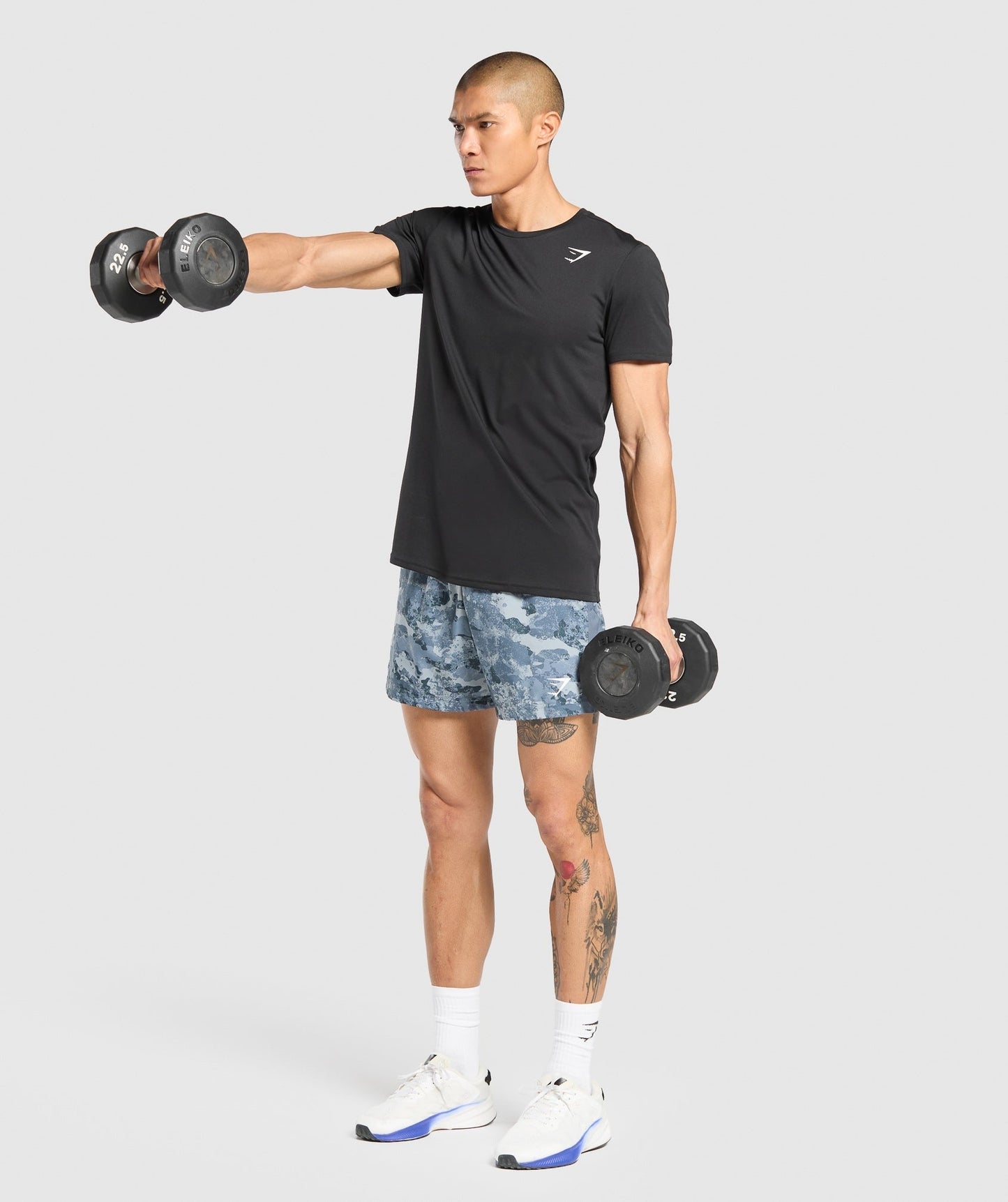 Gymshark Sport 5" Shorts - Denim Grey/Iron Blue