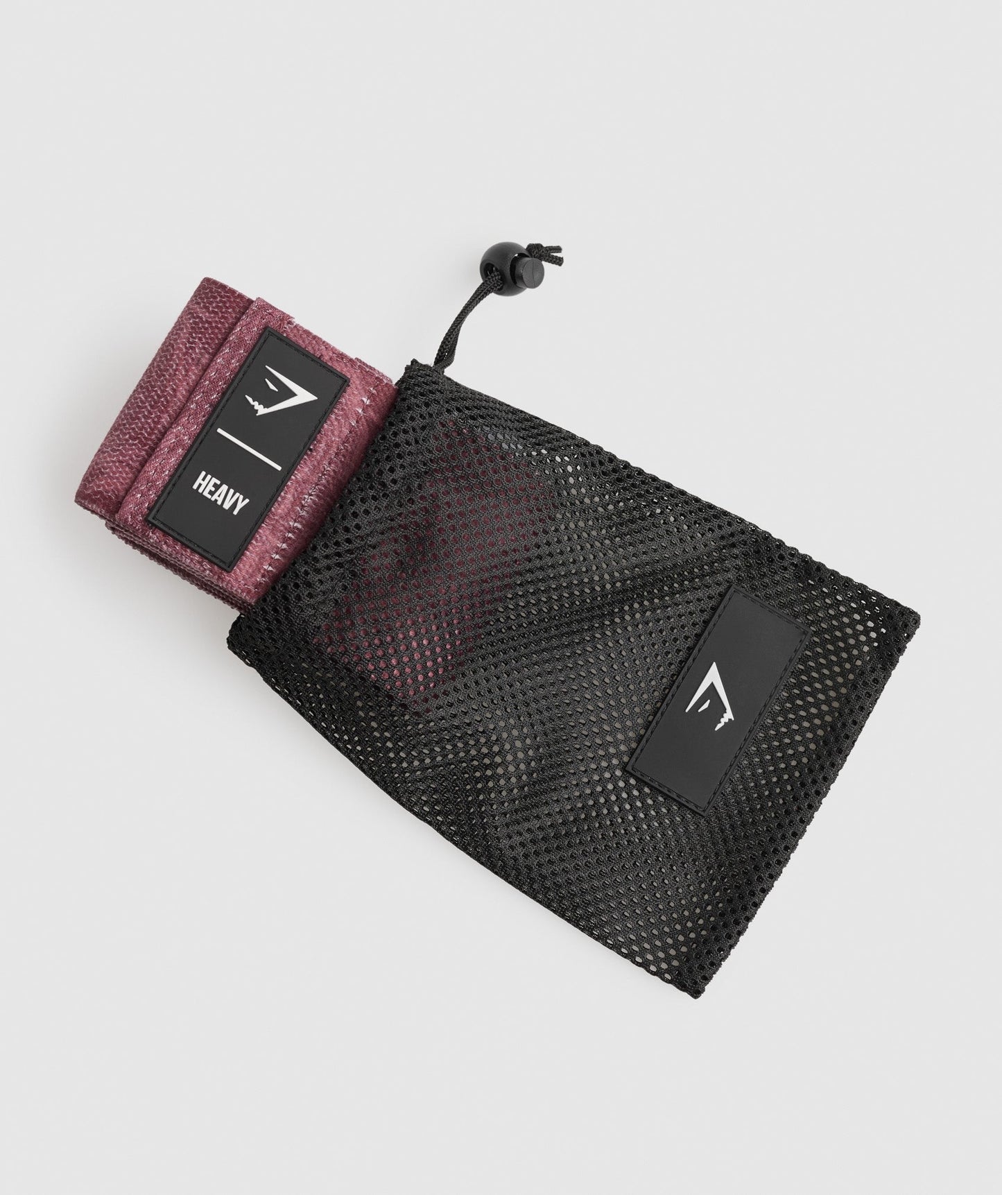 Gymshark Heavy Glute Band - Cherry Brown Print