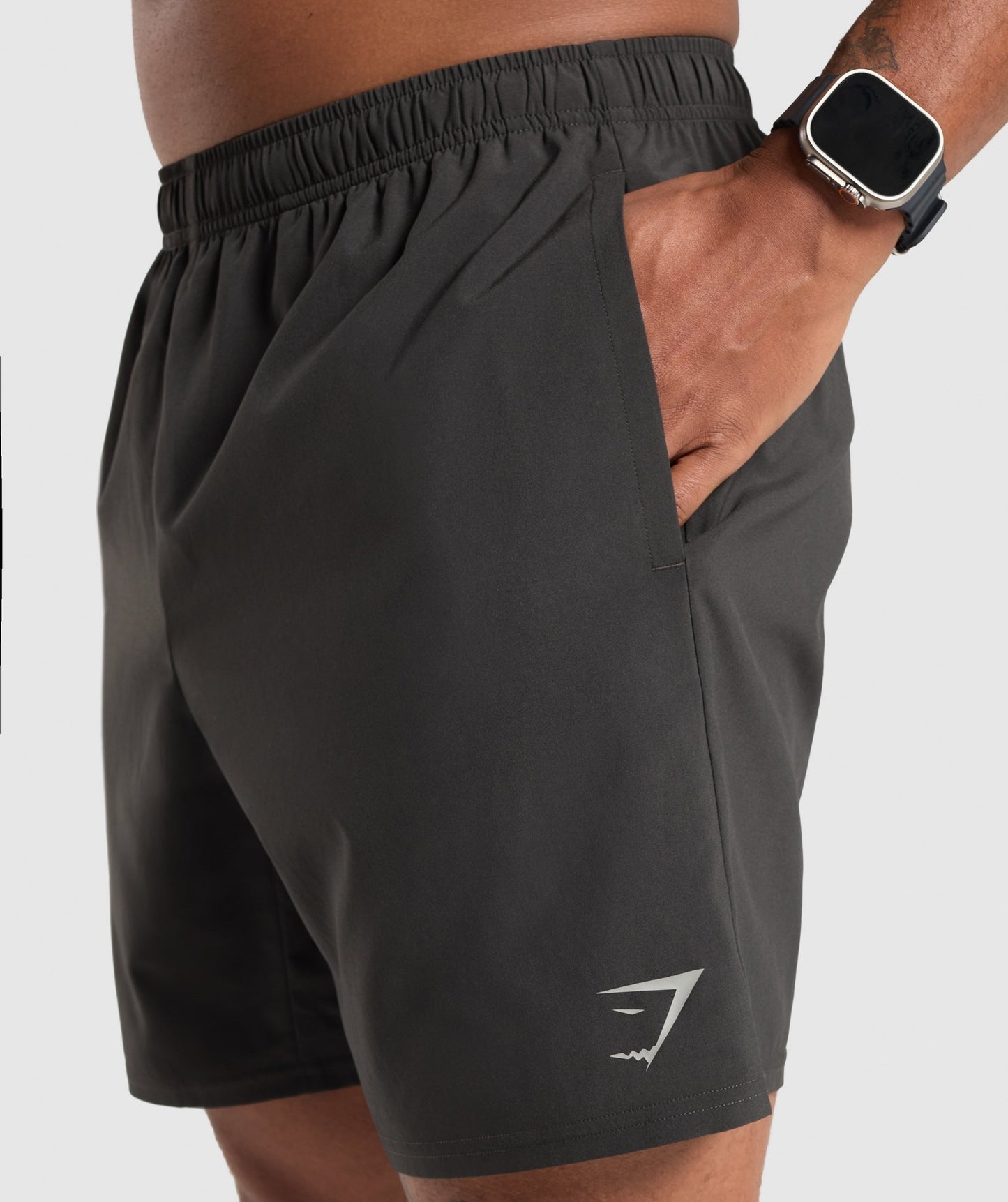 Gymshark Training Dept. UK 7" Shorts - Asphalt Grey