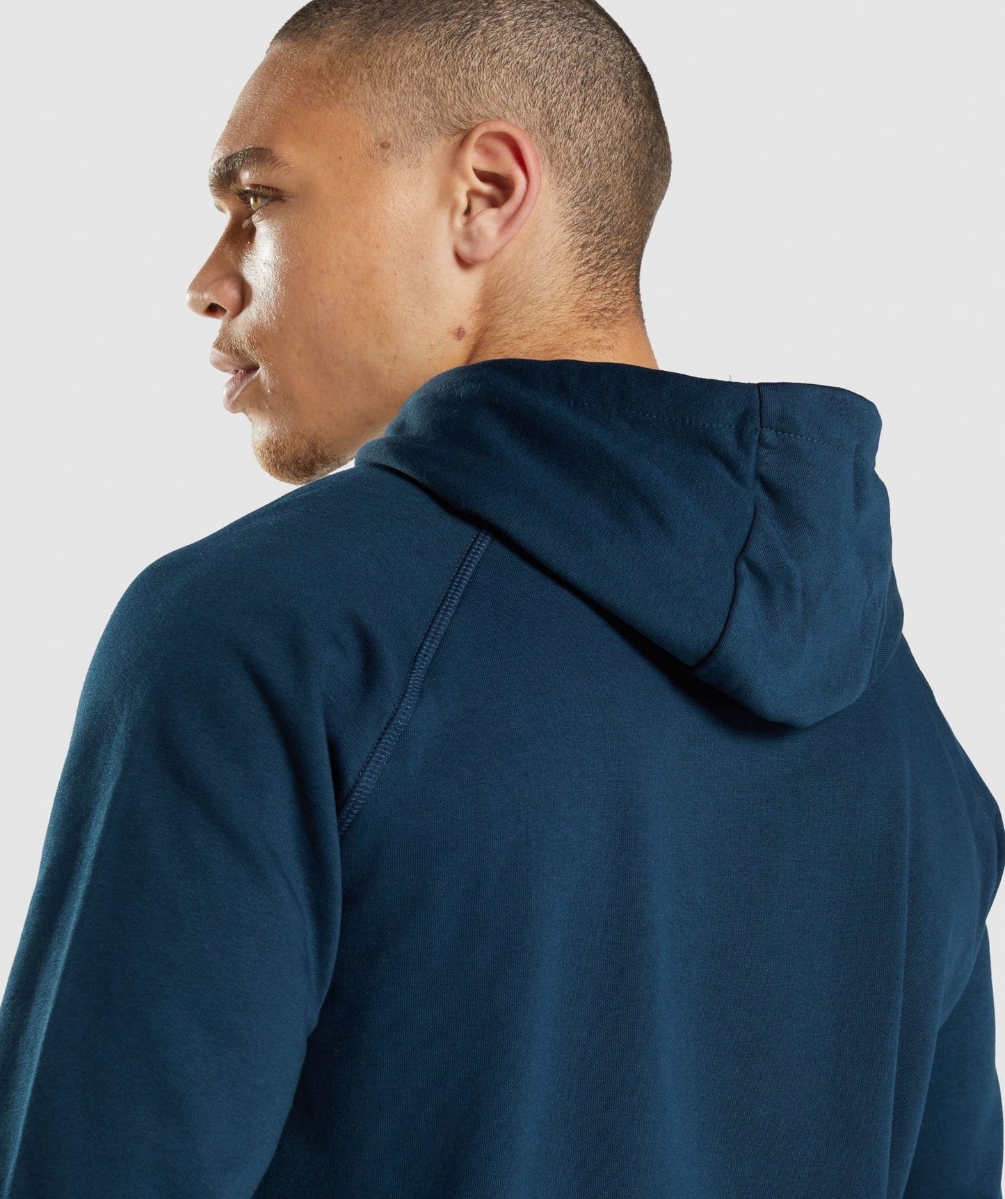 Gymshark Sharkhead Infill Hoodie - Navy