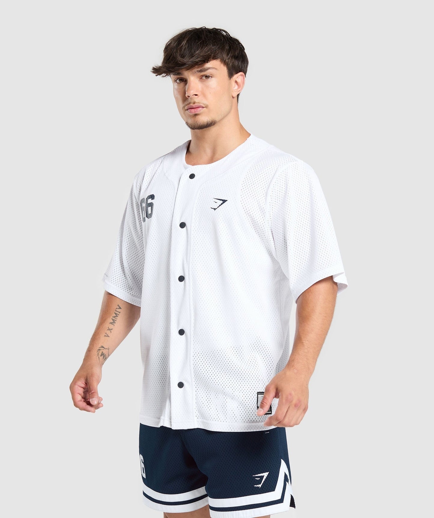 Gymshark Sports Jersey - White