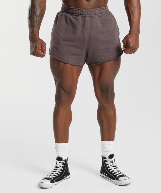 Gymshark Legacy 4" Short - Walnut Mauve