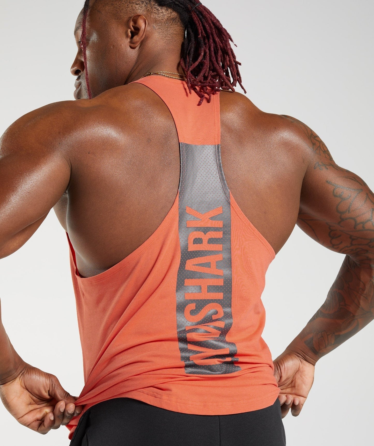 Gymshark Bold Stringer - Aerospace Orange