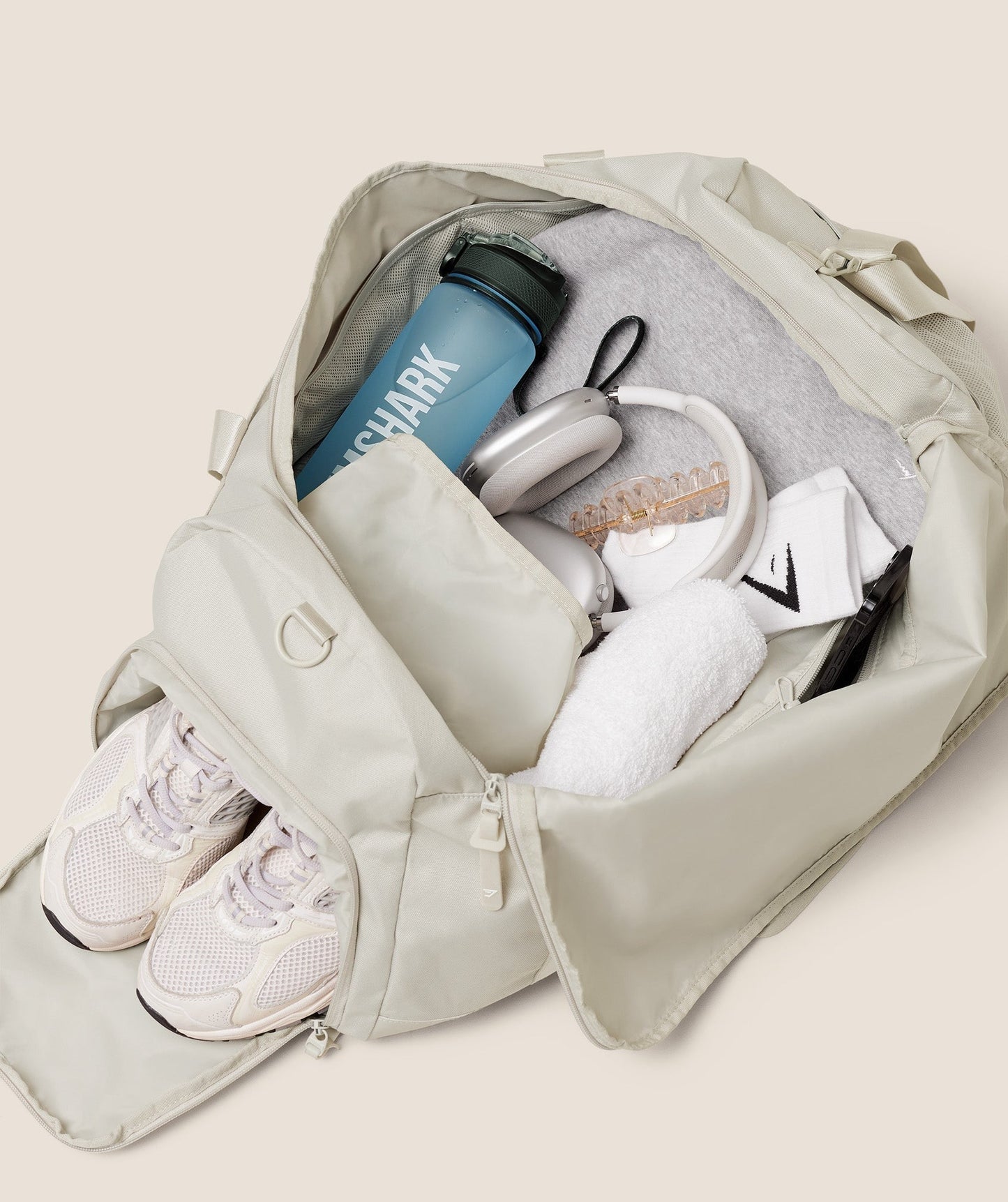 Gymshark Everyday Holdall Medium - Pebble Grey