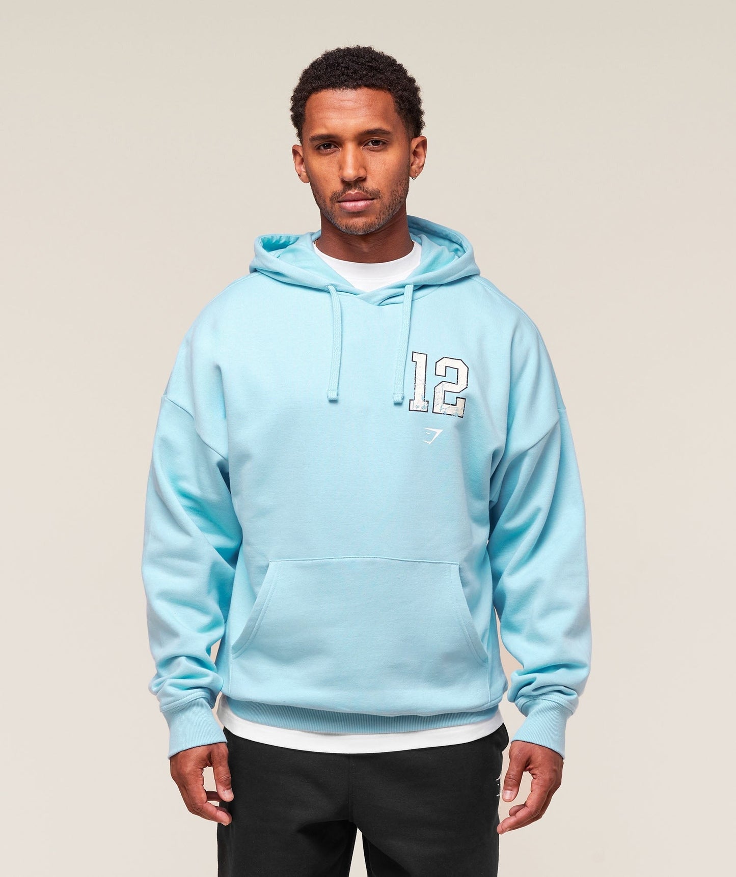 Gymshark Campus Hoodie - Athletic Light Blue