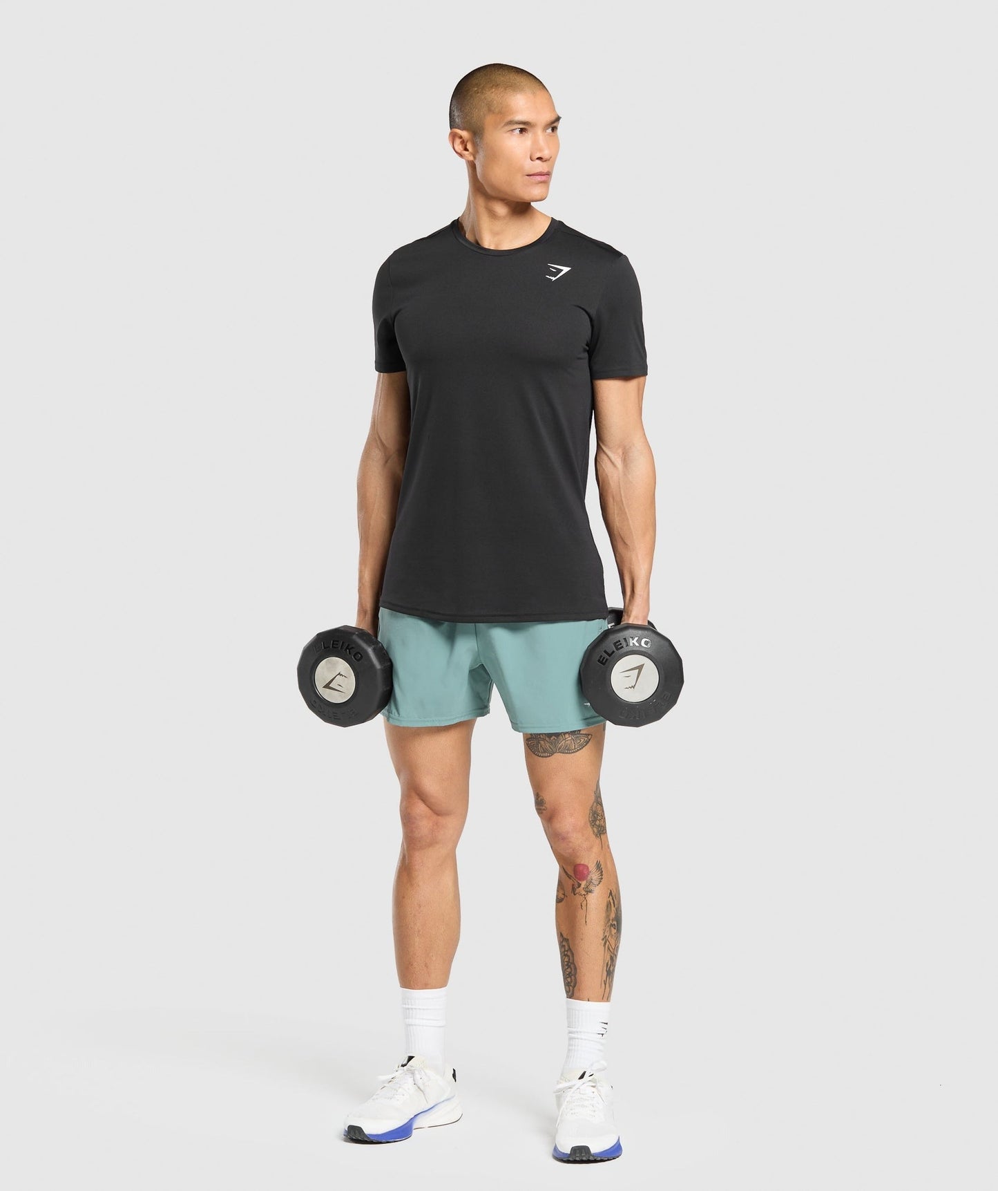 Gymshark Arrival 5" Shorts - Celeste Blue