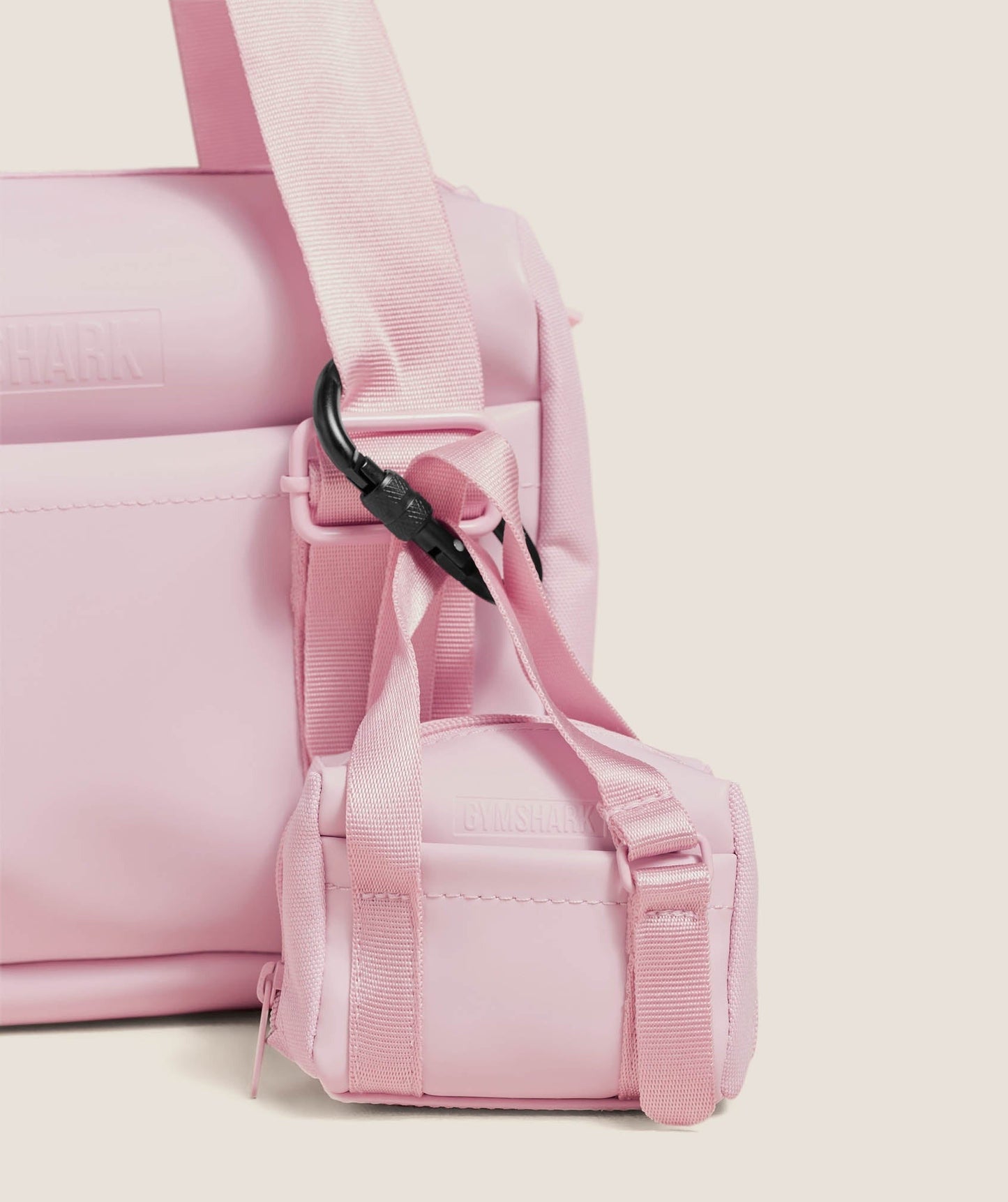 Gymshark Everyday Mini Holdall Keychain - Cloud Pink