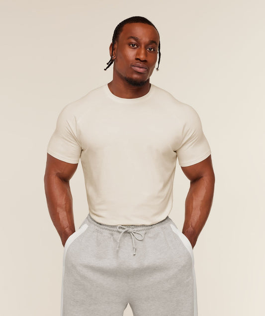 Gymshark x CBUM Essential T-Shirt - Soft White
