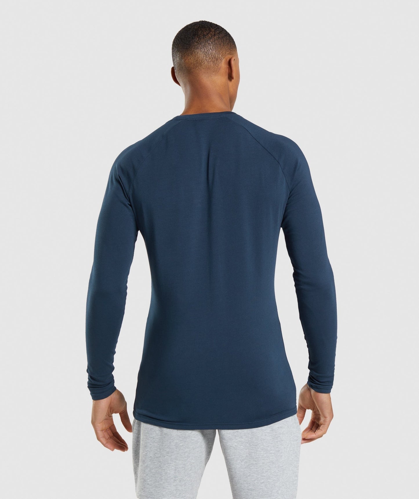 Gymshark Apollo Long Sleeve T-Shirt - Navy