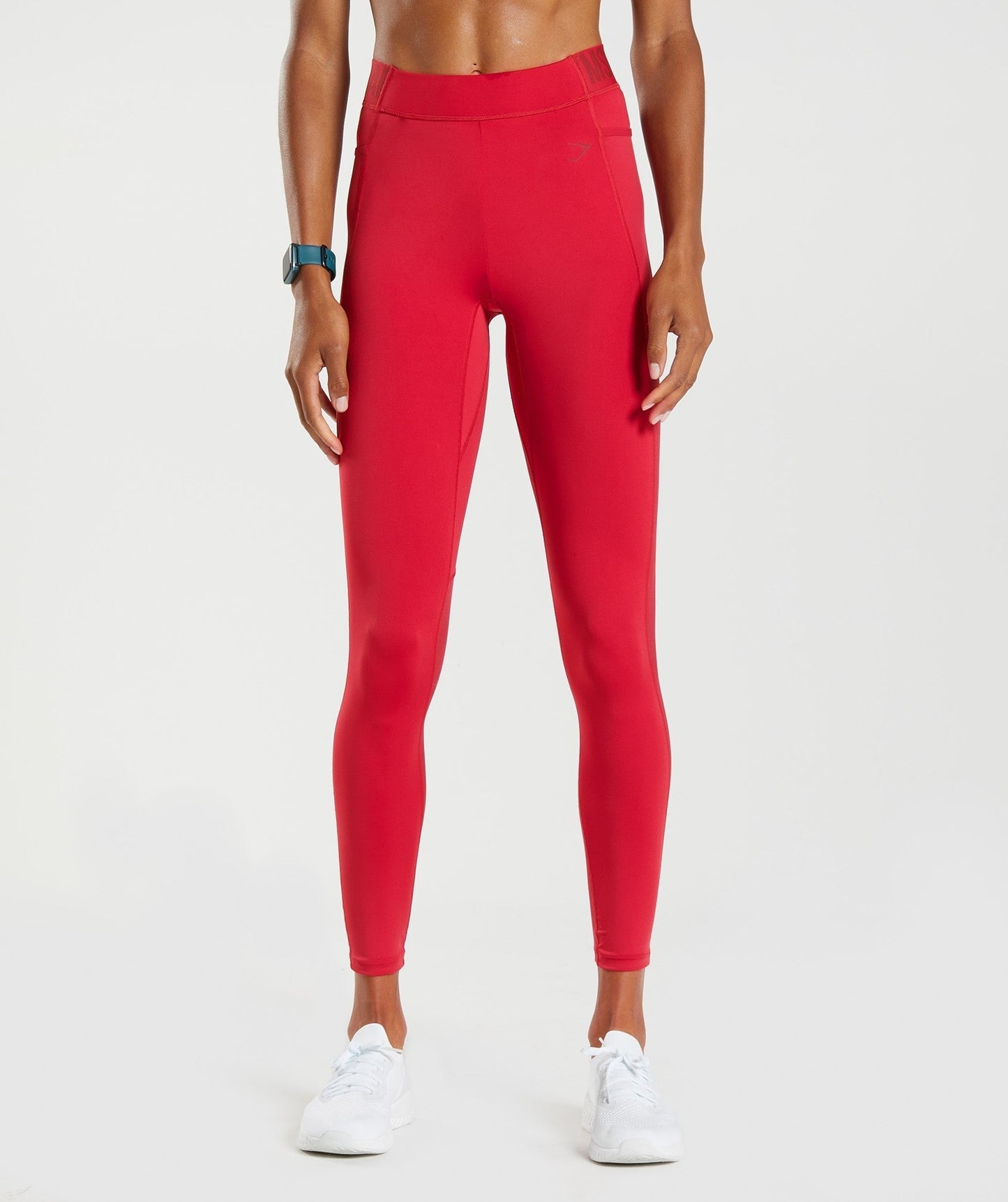 Gymshark Training Brandmark Leggings - Salsa Red