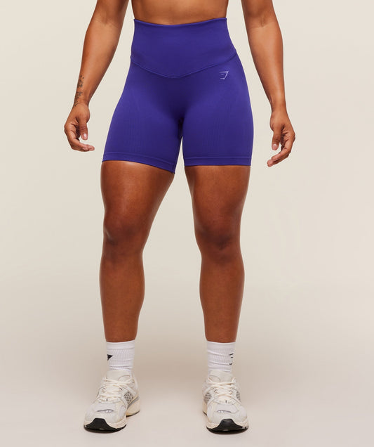 Gymshark Activate Seamless Shorts - Cobalt Purple