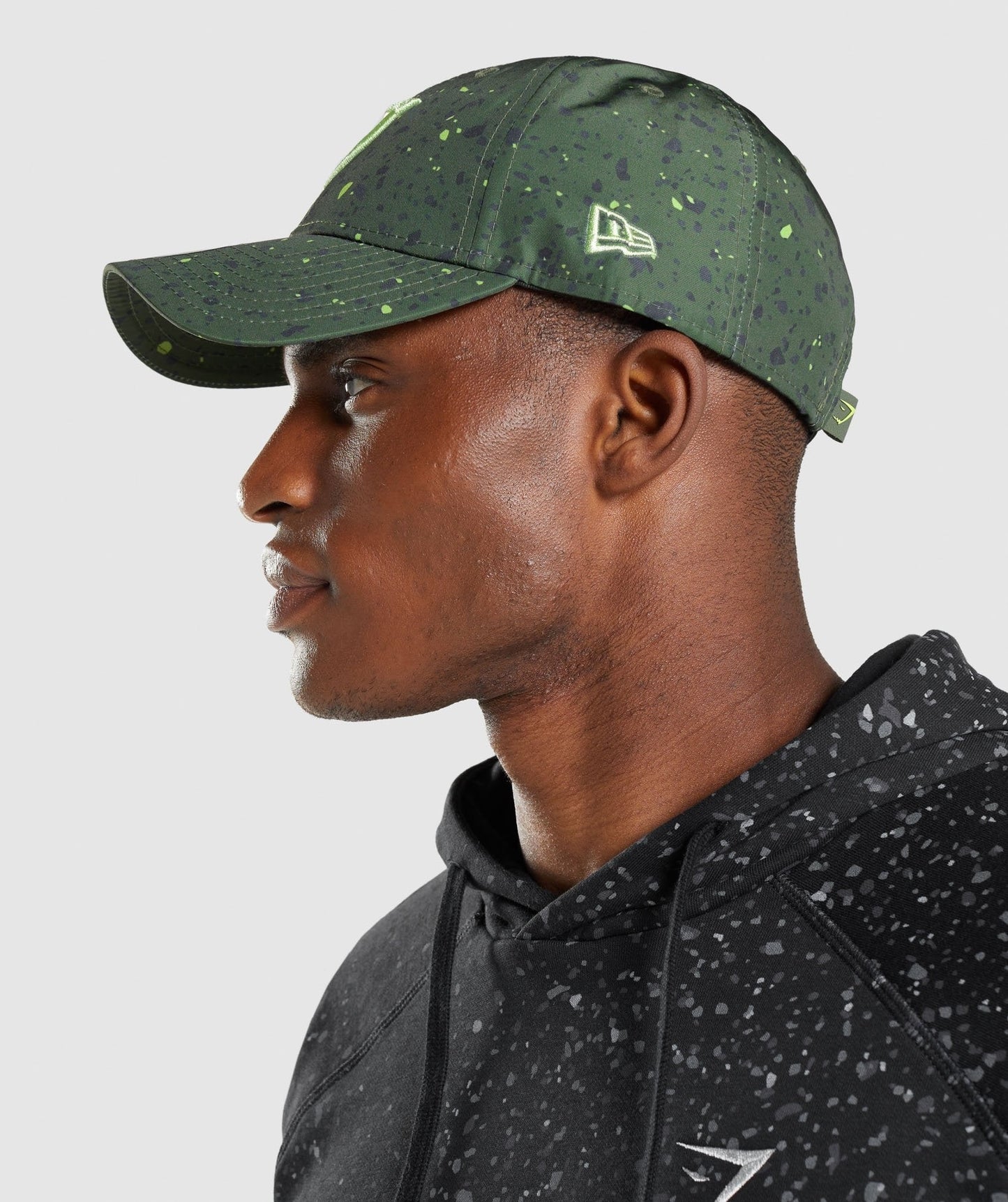 Gymshark New Era Universe Print - Green/White