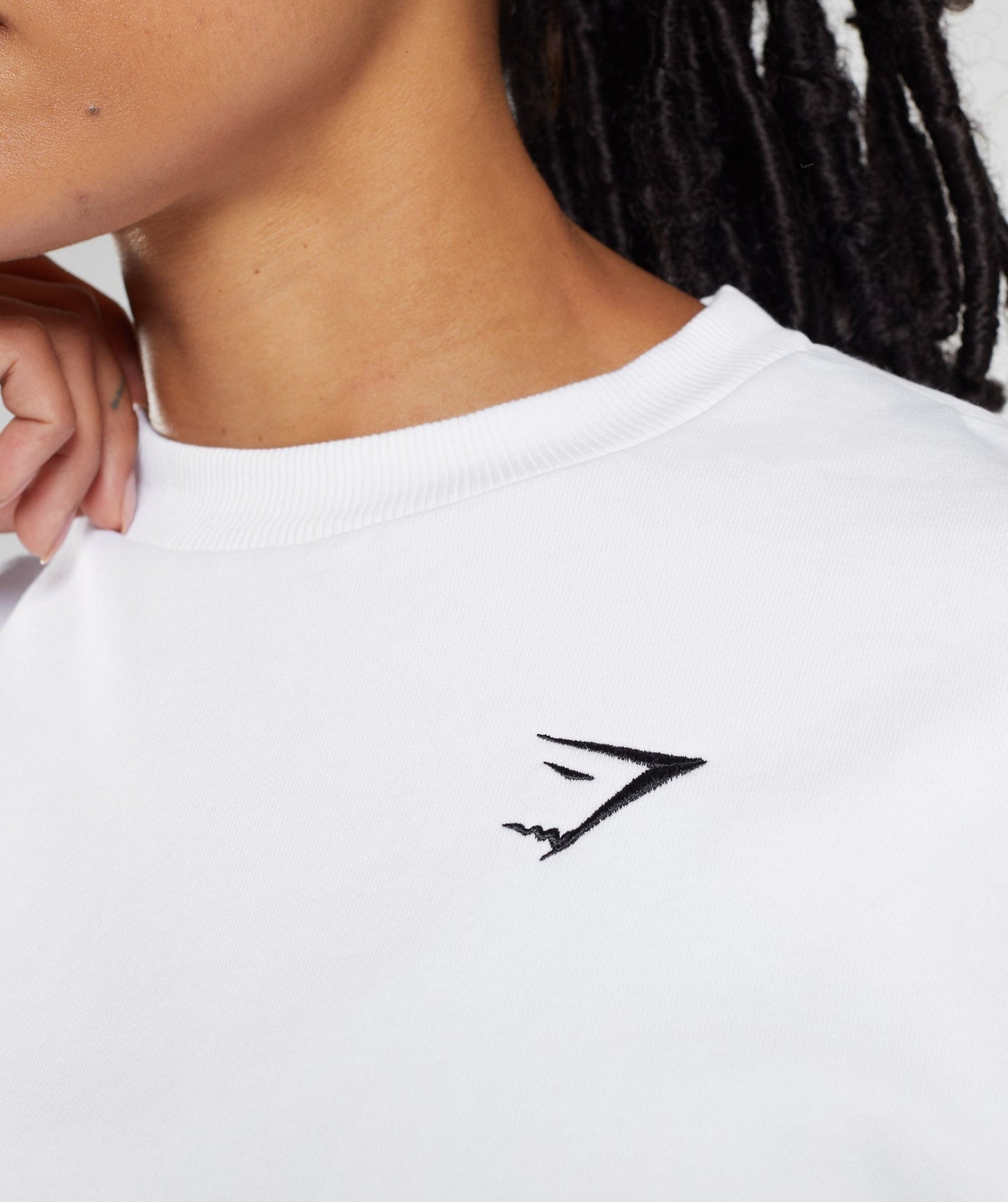 Gymshark Training Oversized Sweatshirt - White