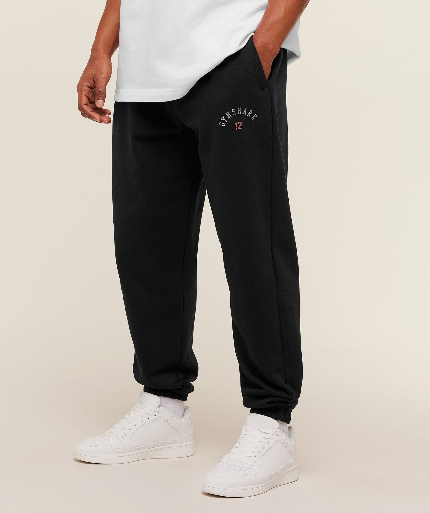Gymshark 12 Graphic Joggers - GS Black
