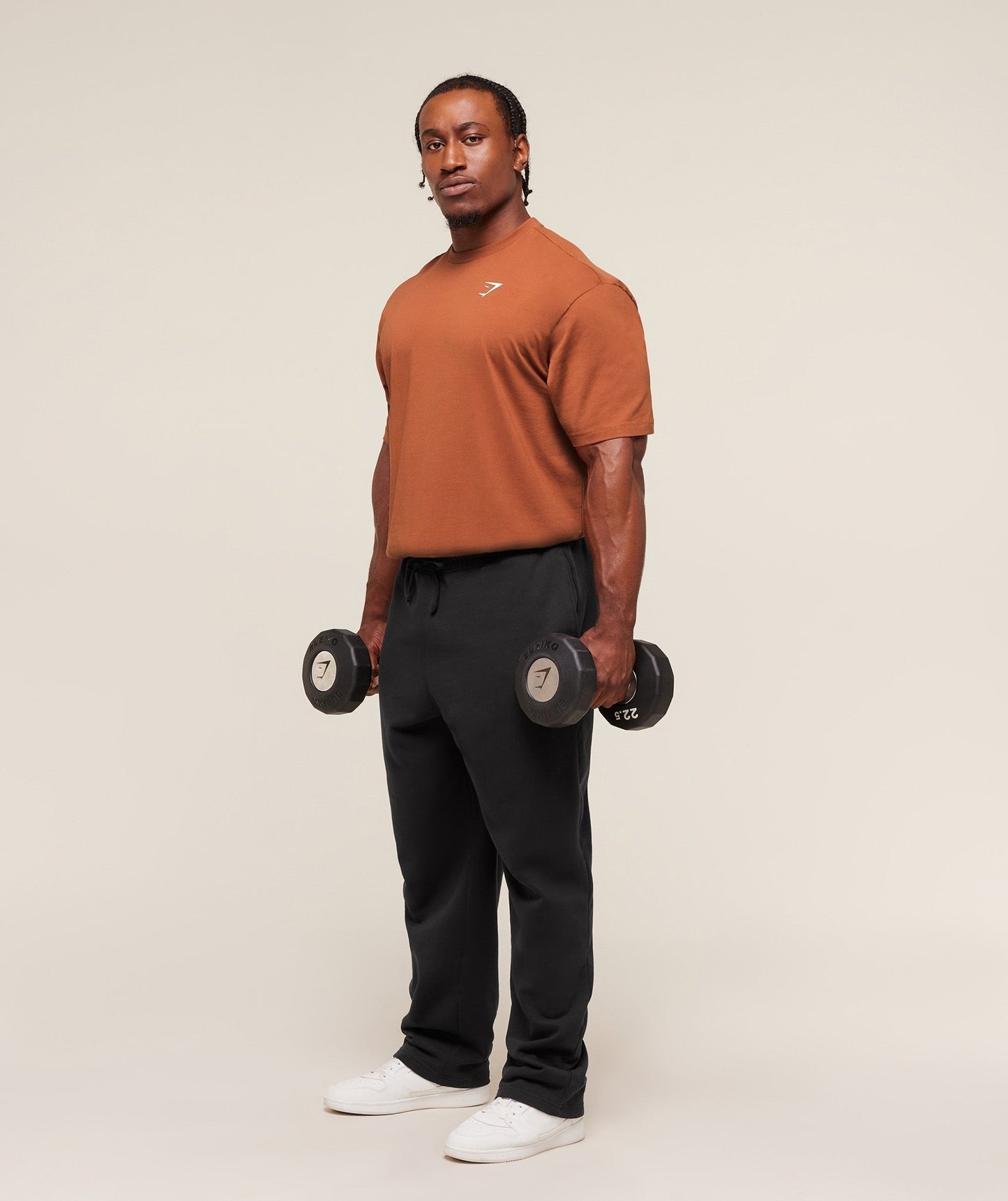Gymshark Essential Oversized T-Shirt - Spiced Brown
