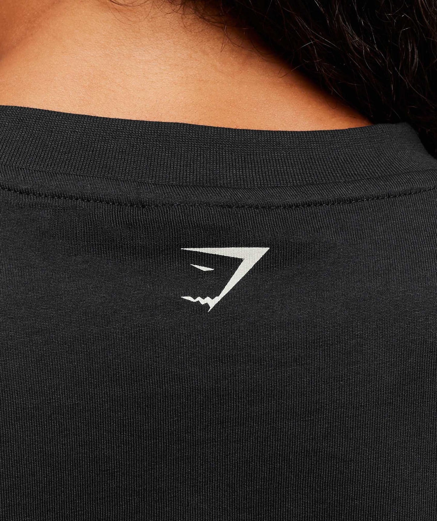 Gymshark Lifting Club Graphic Oversized T-Shirt - Black/Soft White