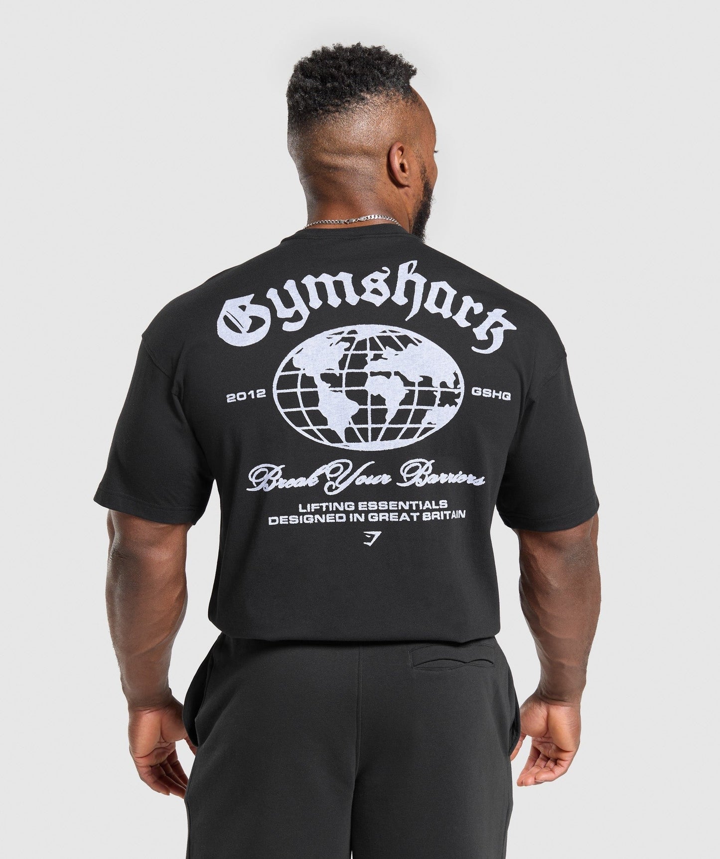 Gymshark Break Your Barriers T-Shirt - Black