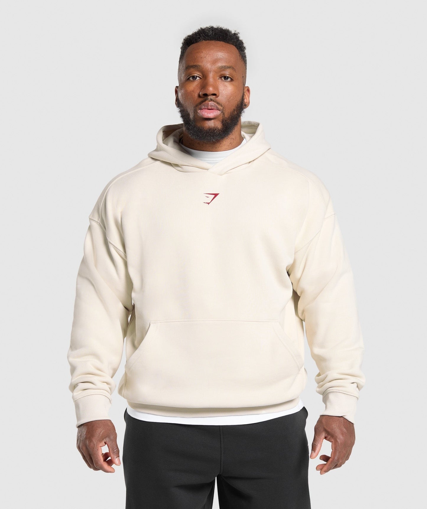 Gymshark Lifting Club Hoodie - Oat White