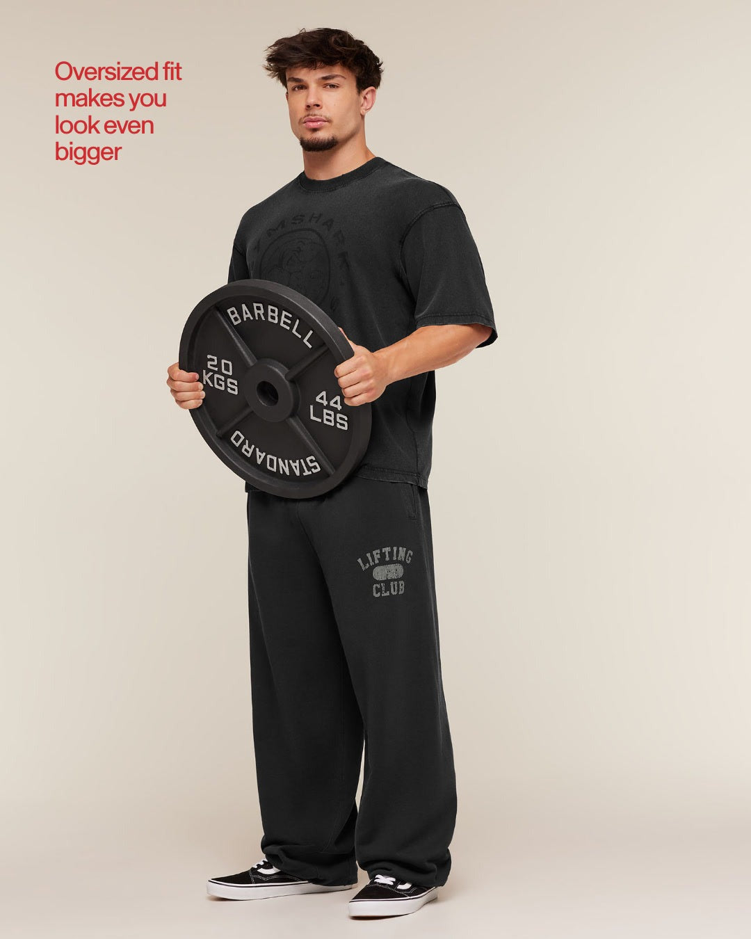 Gymshark Vintage Legacy T-Shirt - Black