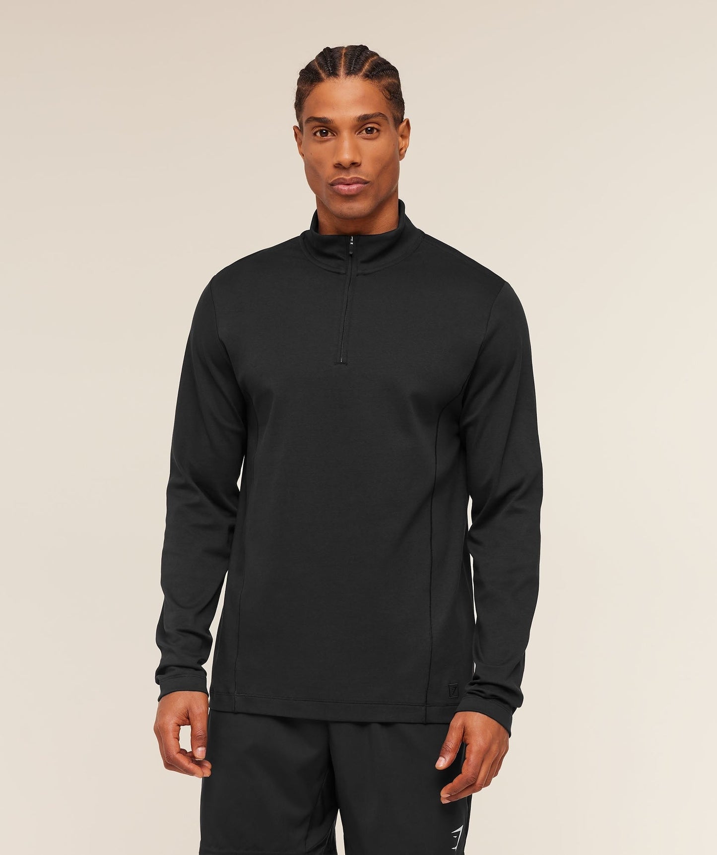 Gymshark Off Duty 1/4 Zip - Black