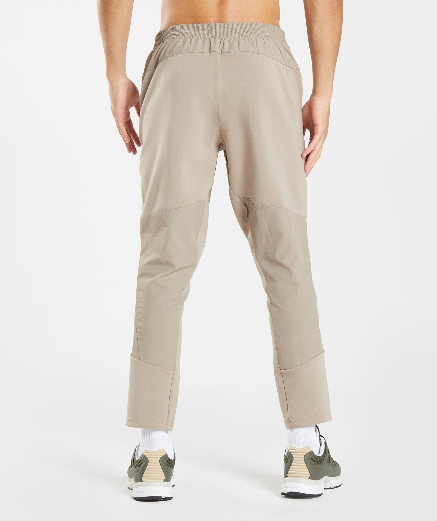 Gymshark Retake Woven Joggers - Cement Brown