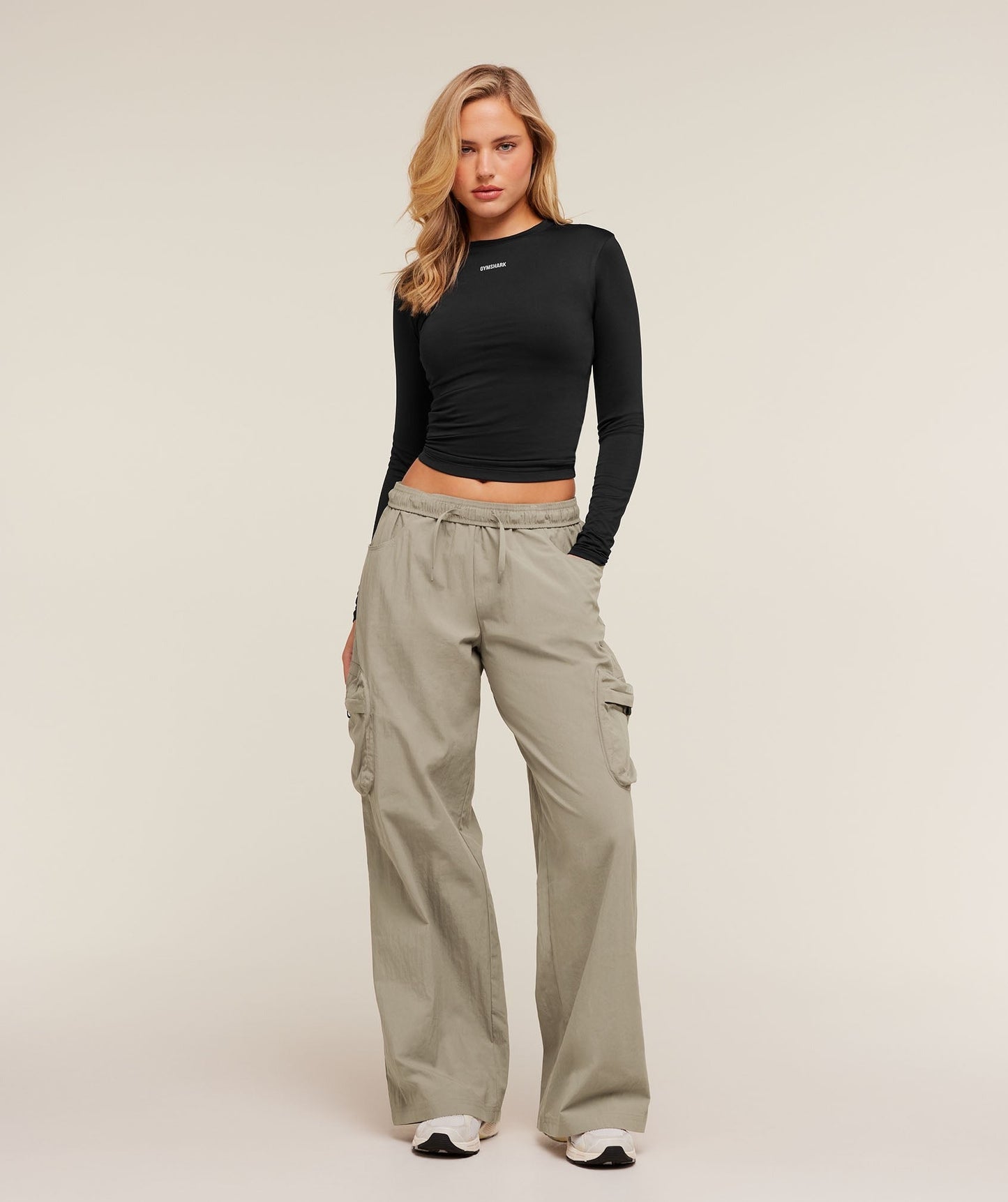 Gymshark Cargo Pants - Linen Brown