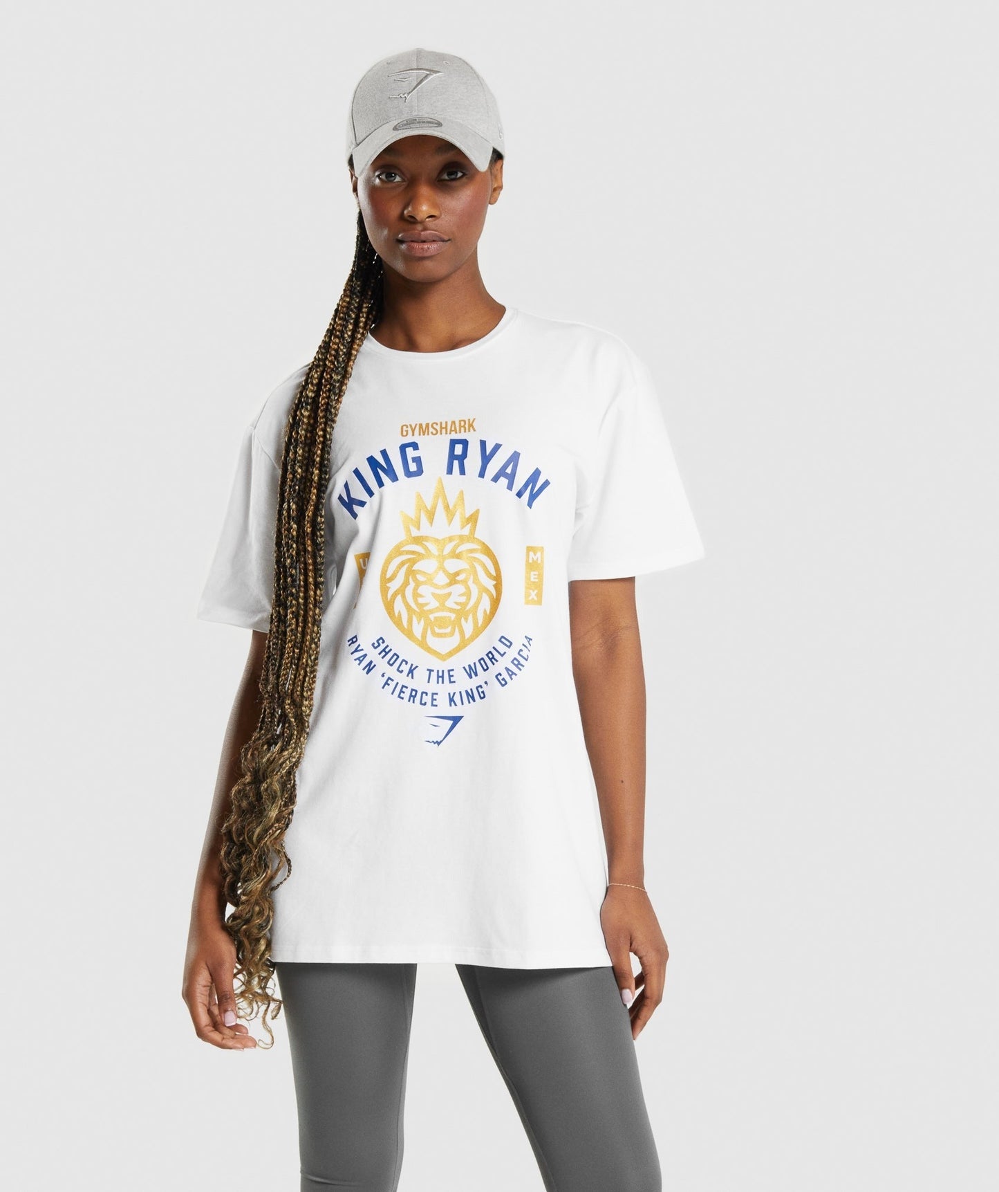 Gymshark Ryan Garcia T-Shirt - White