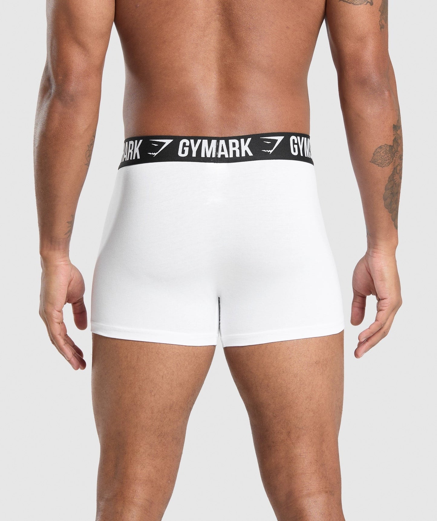 Gymshark Boxer Brief 3PK - White