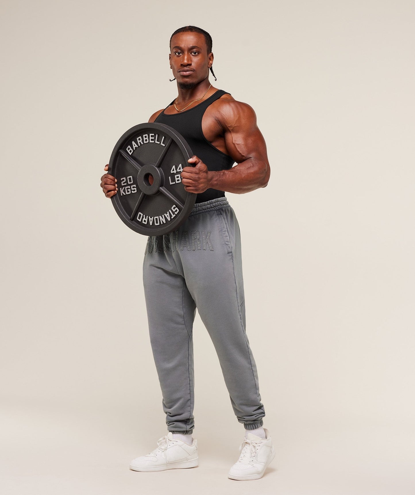 Gymshark Power Washed Joggers - GS Medium Grey