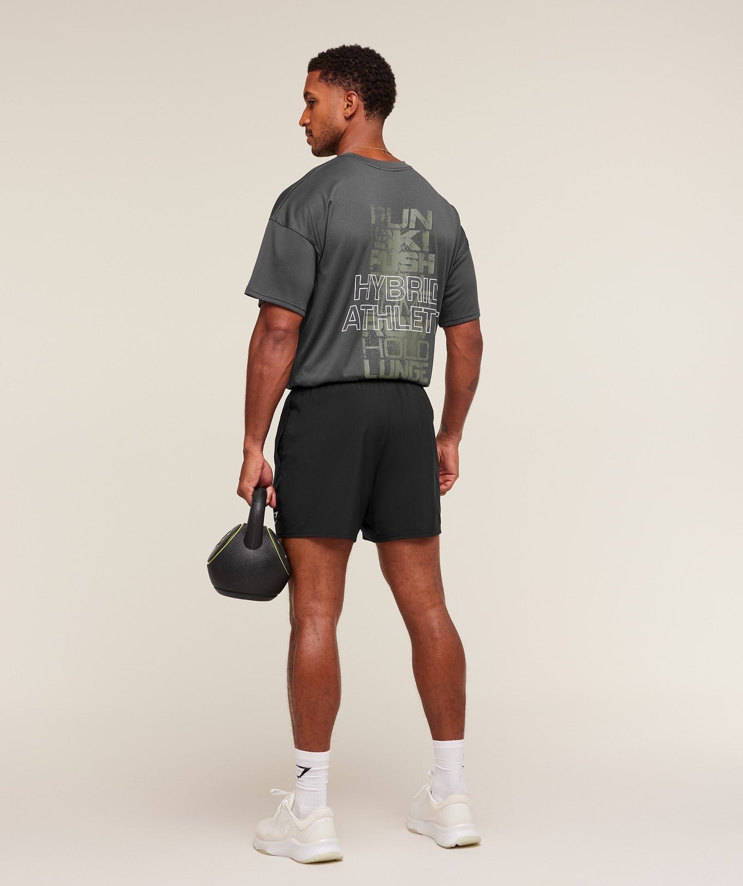 Gymshark Hybrid Athlete T-Shirt - Grey