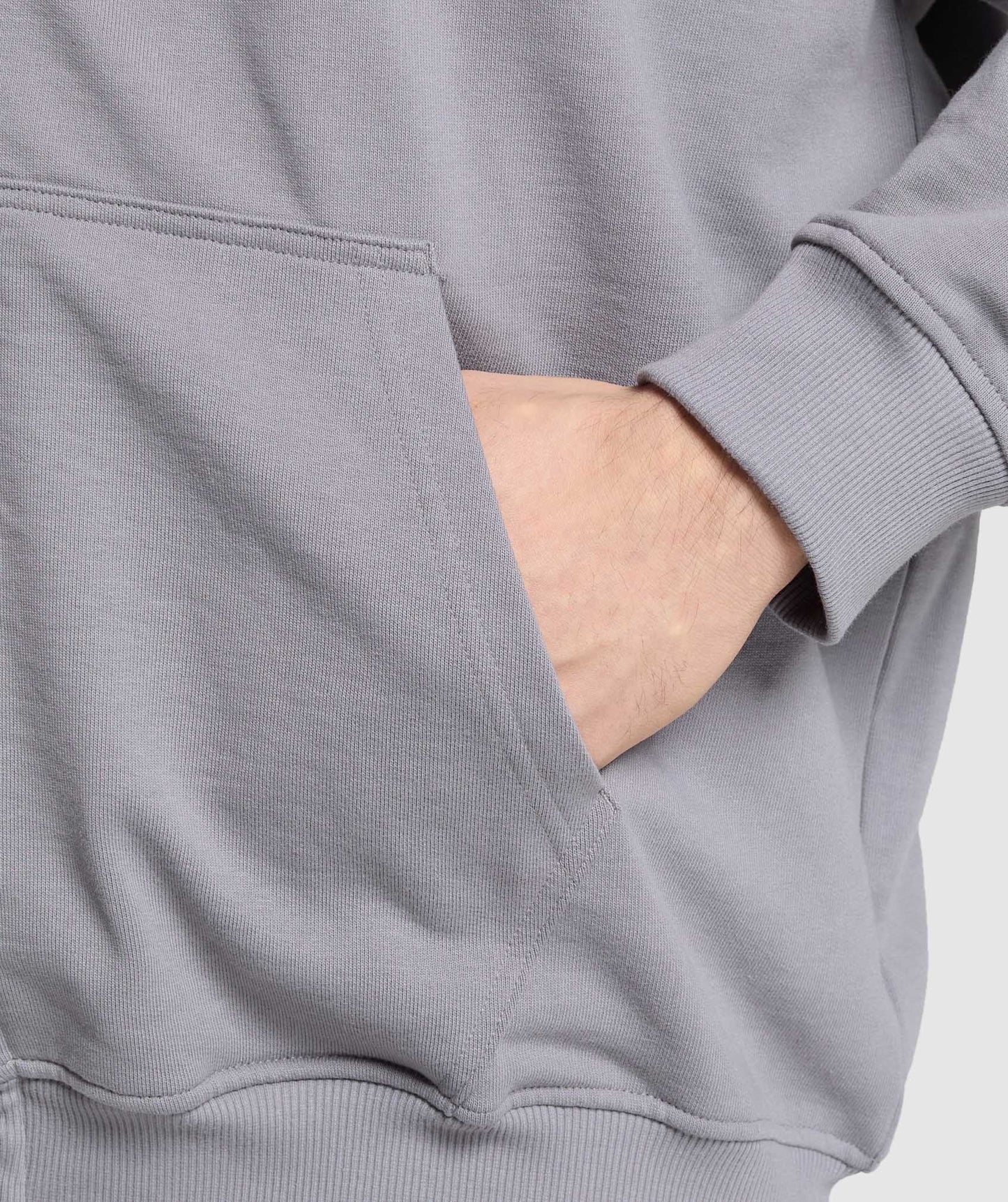 Gymshark Atlas Zip Up Hoodie - Medium Grey