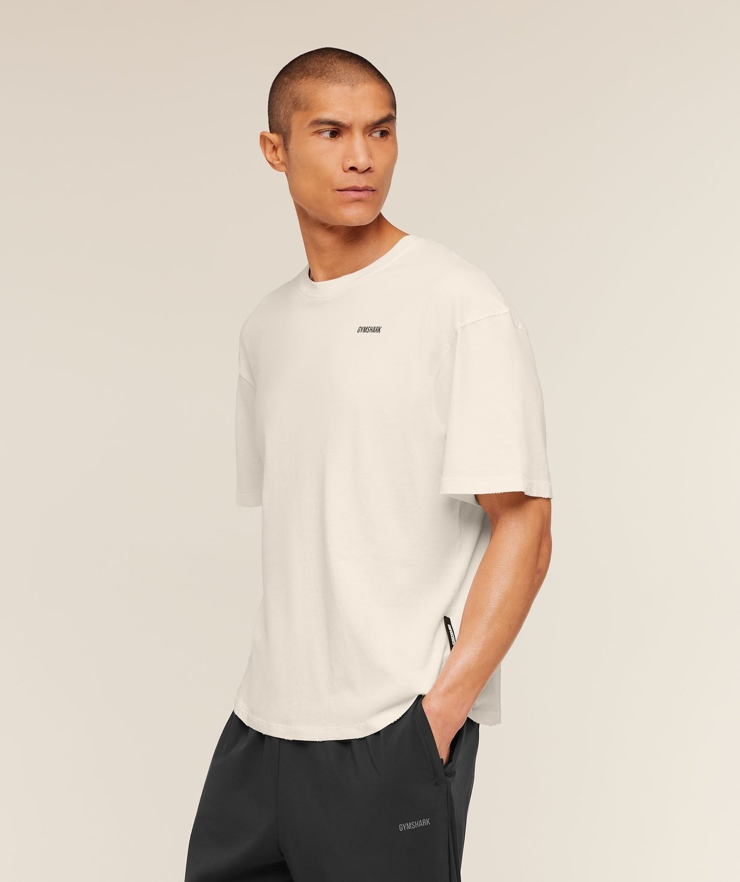 Gymshark x CBUM T-Shirt - Soft White