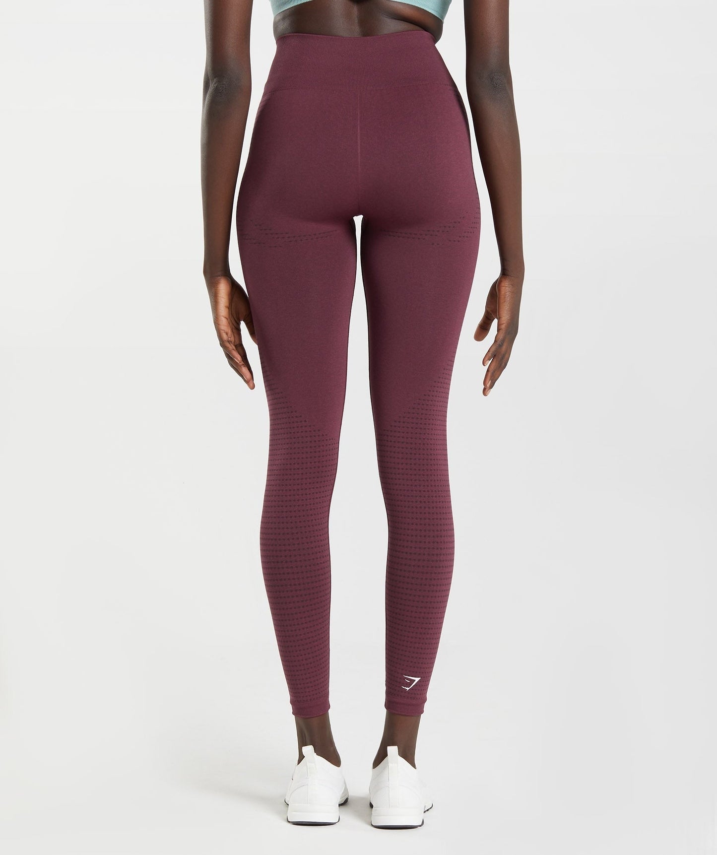Gymshark Vital Leggings - Baked Maroon Marl