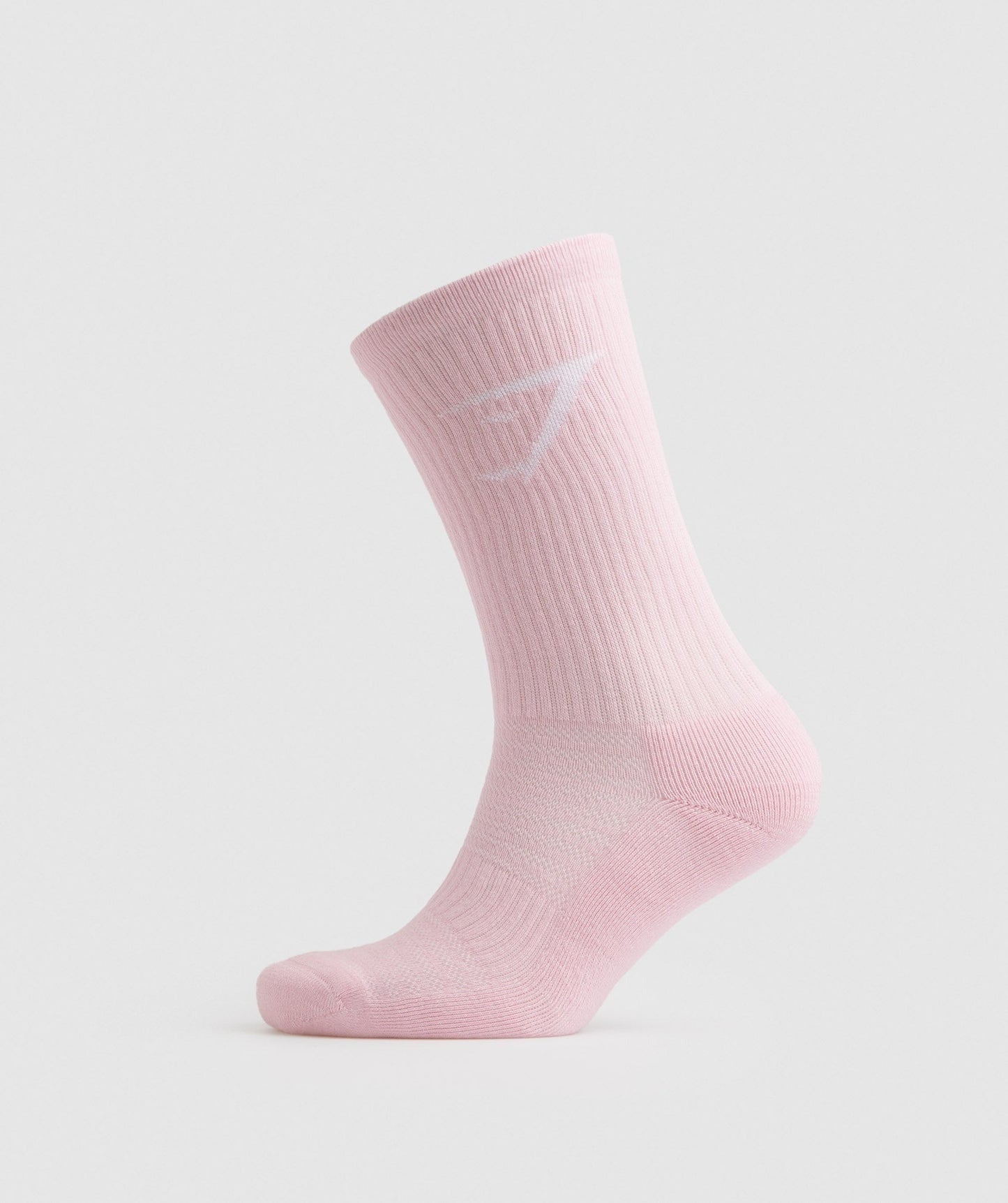Gymshark Crew Socks 3pk - Magenta Pink/White/Sweet Pink